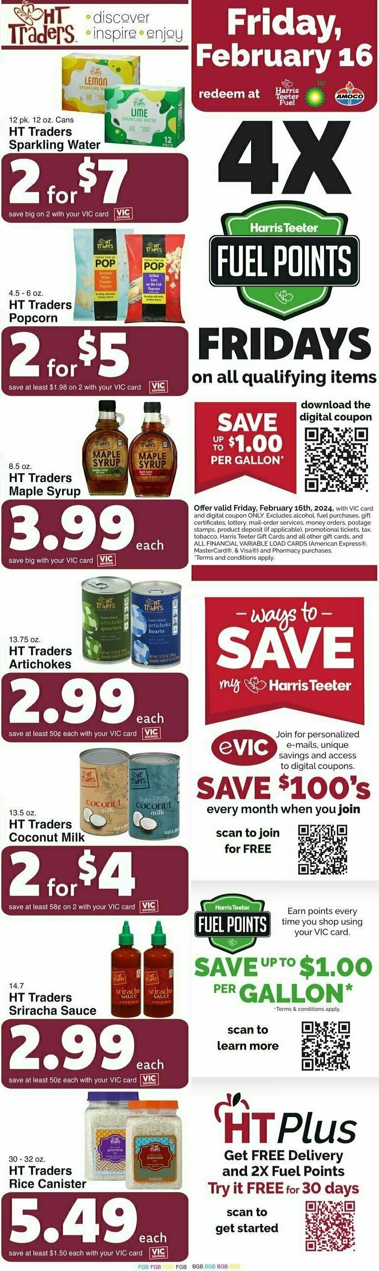 Harris Teeter Weekly Ad from February 14