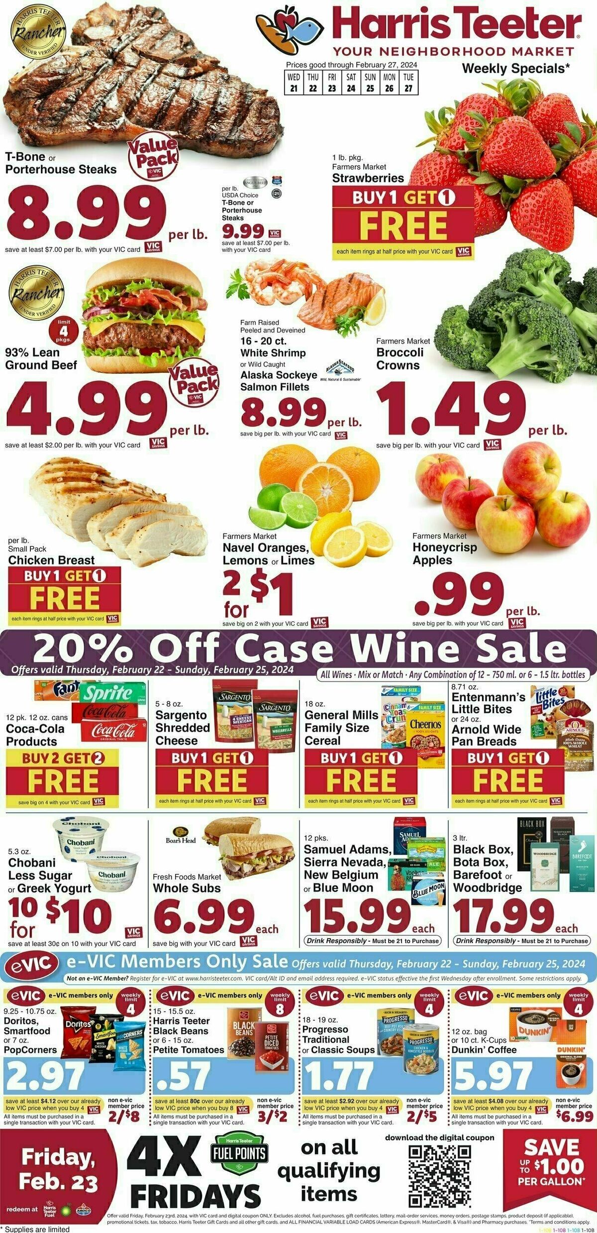 Harris Teeter Weekly Ad from February 21