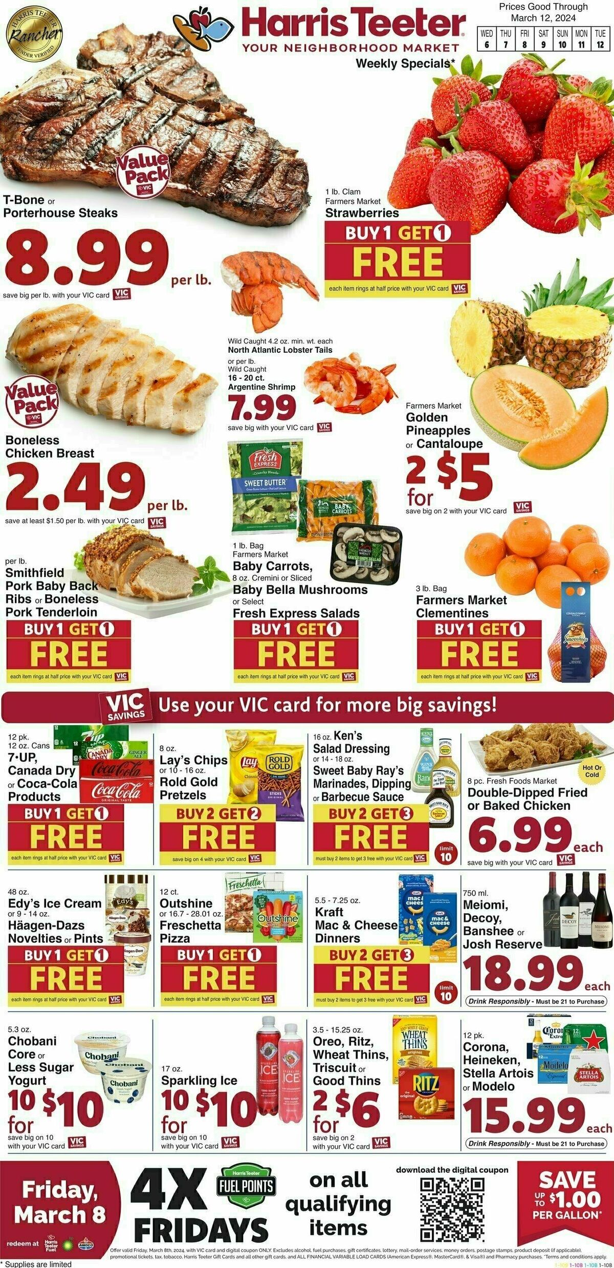 Harris Teeter Weekly Ad from March 6