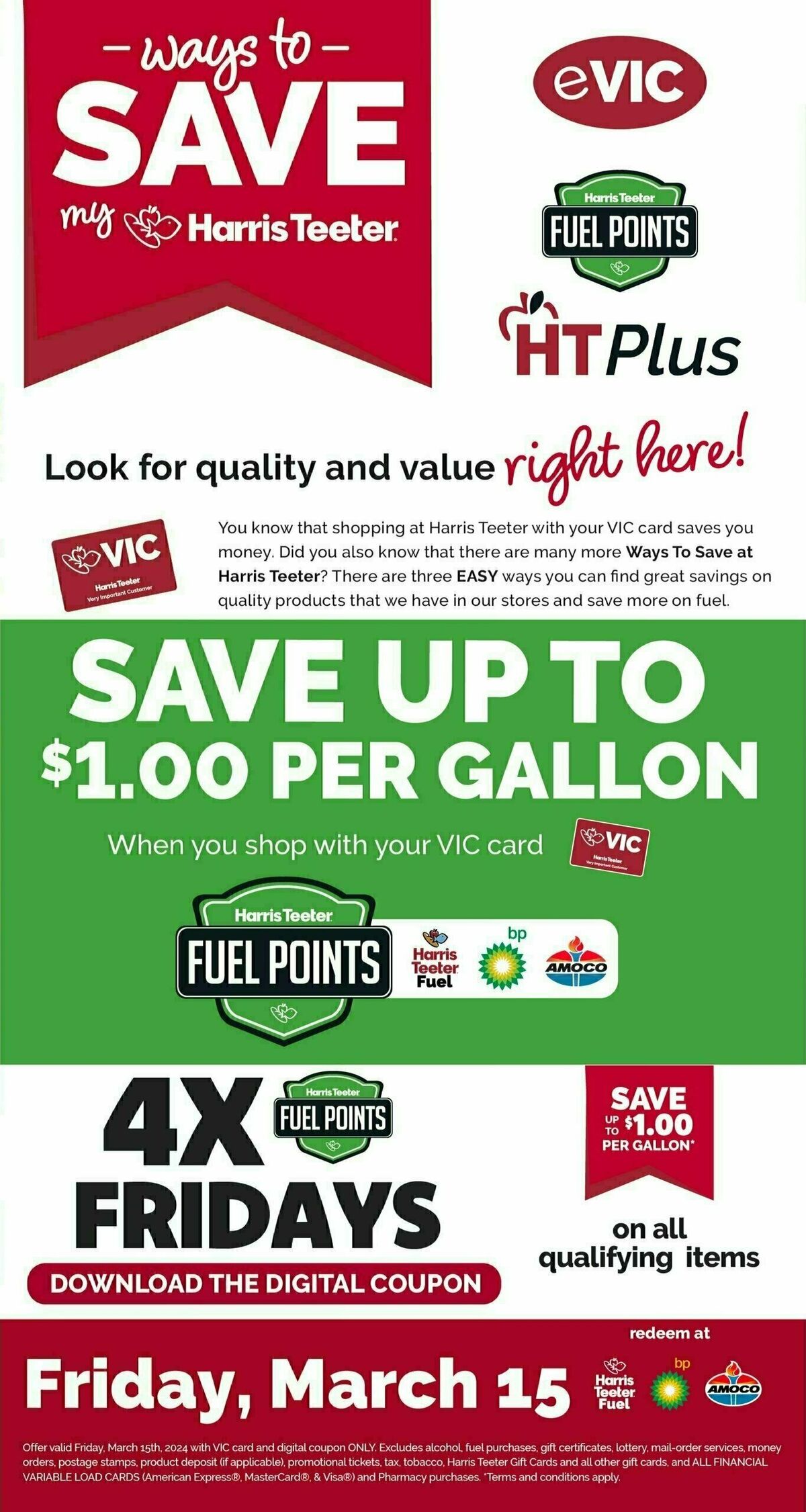 Harris Teeter Weekly Ad from March 13