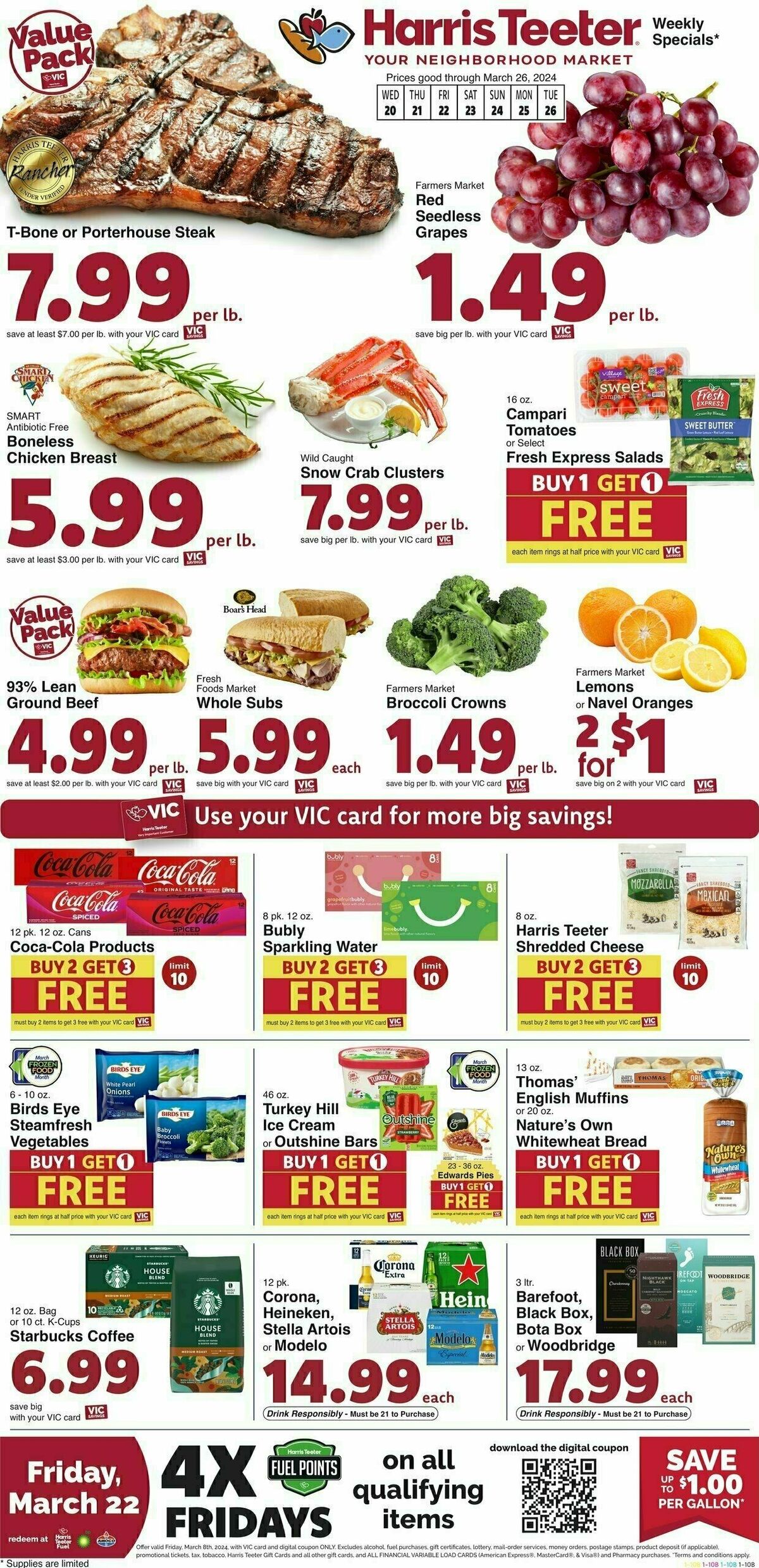 Harris Teeter Weekly Ad from March 20