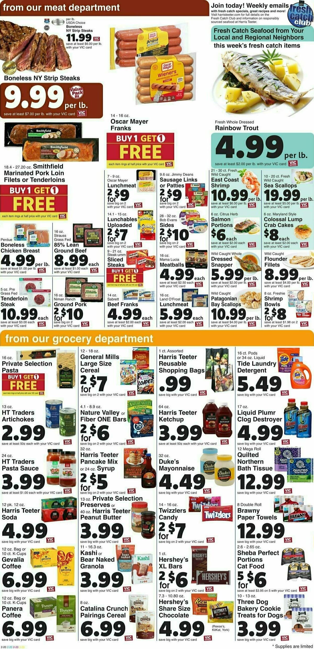 Harris Teeter Weekly Ad from April 17
