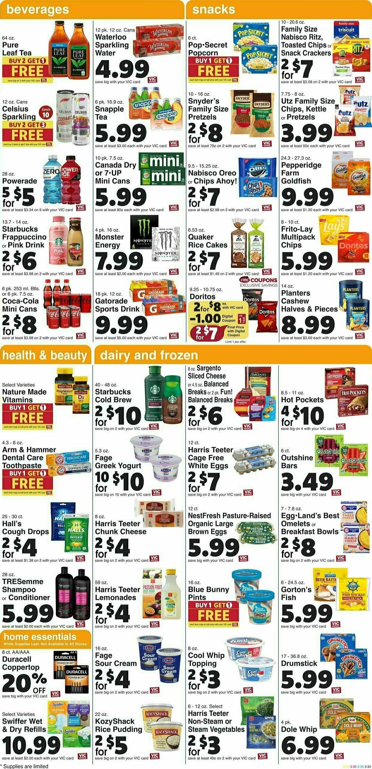 Harris Teeter Weekly Ad from April 24