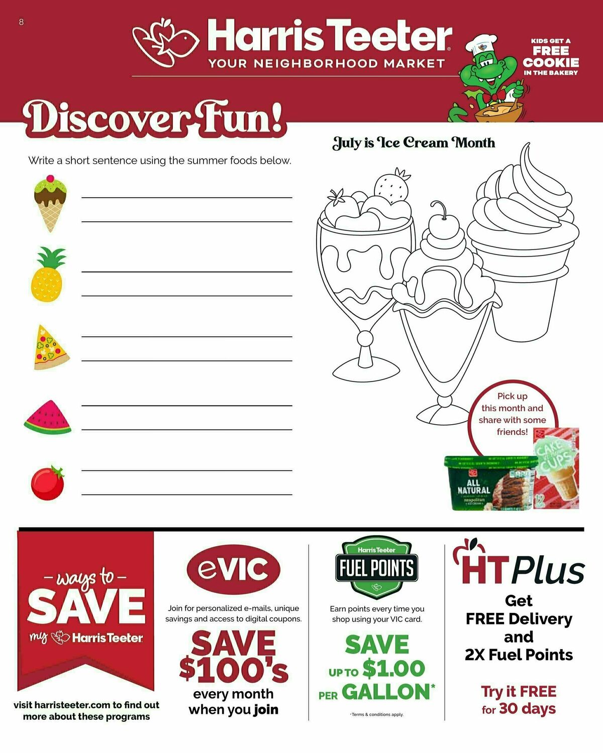 Harris Teeter Weekly Ad from June 19