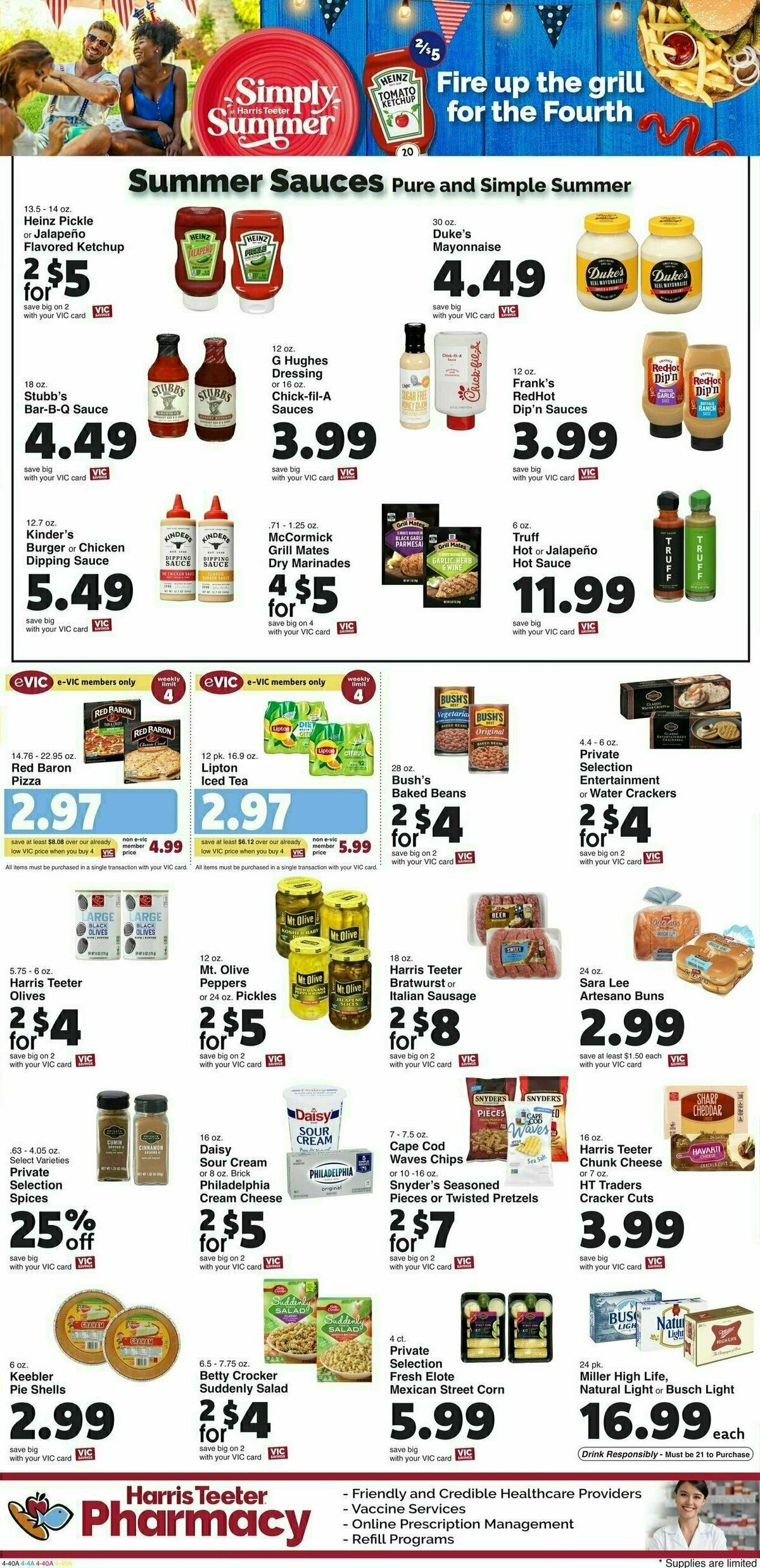 Harris Teeter Weekly Ad from June 26