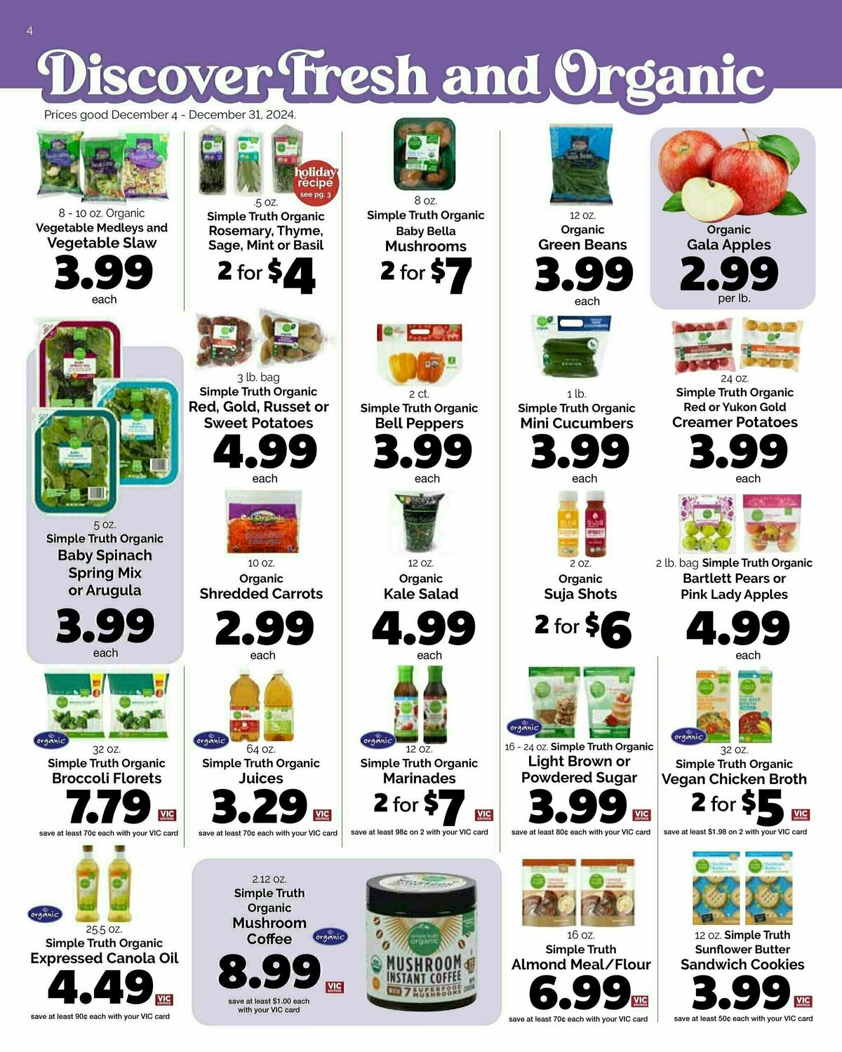 Harris Teeter Harris Teeter Discovery Weekly Ad from December 4