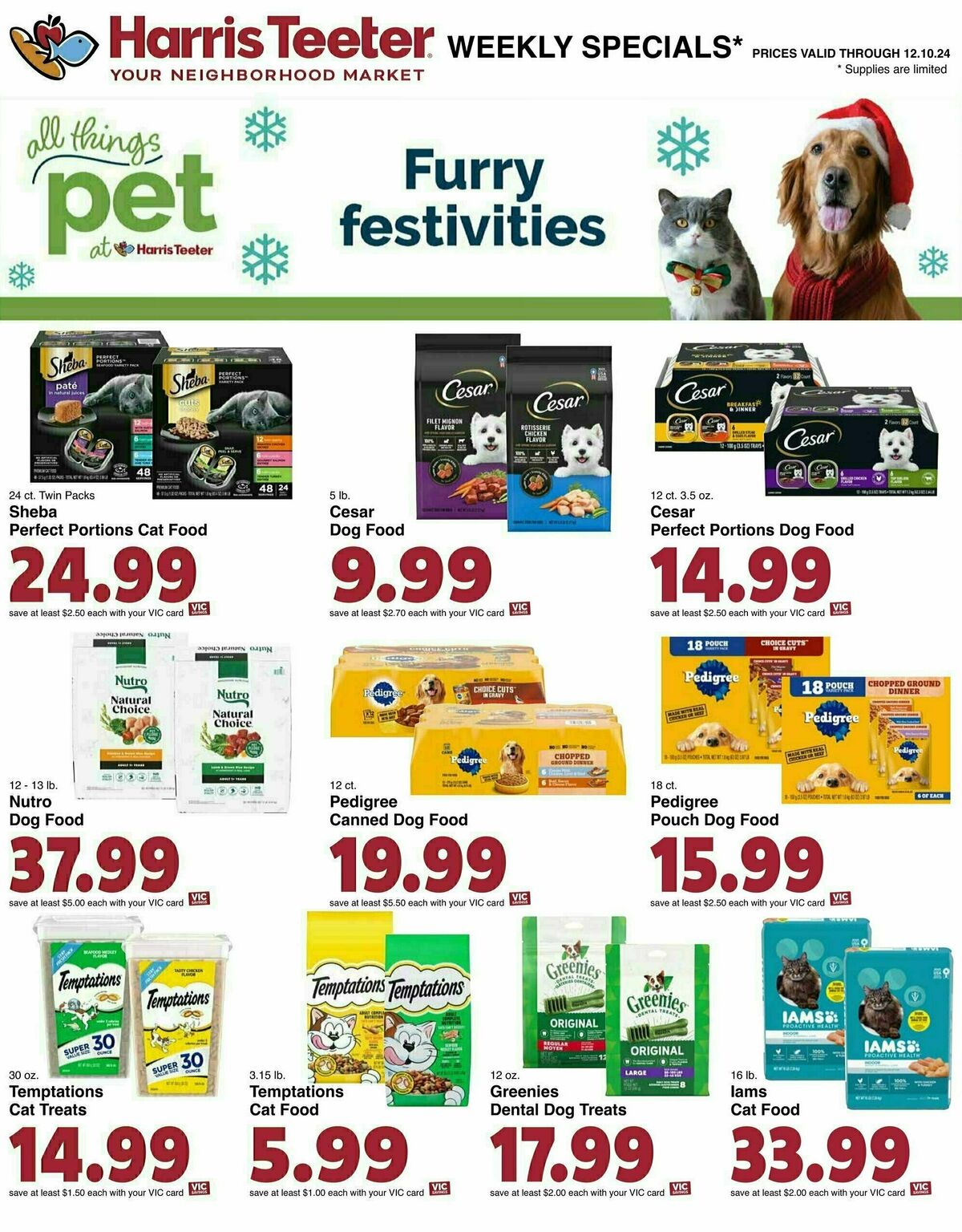 Harris Teeter Weekly Ad from December 4