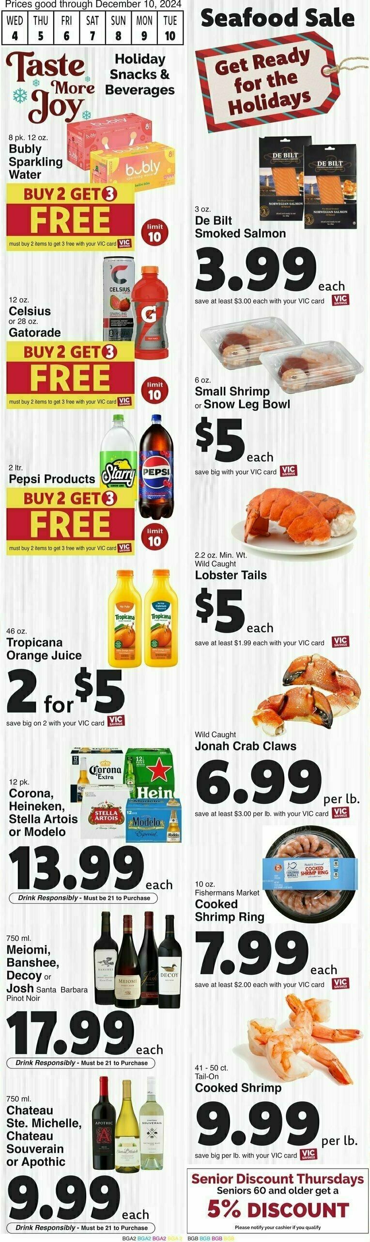 Harris Teeter Weekly Ad from December 4