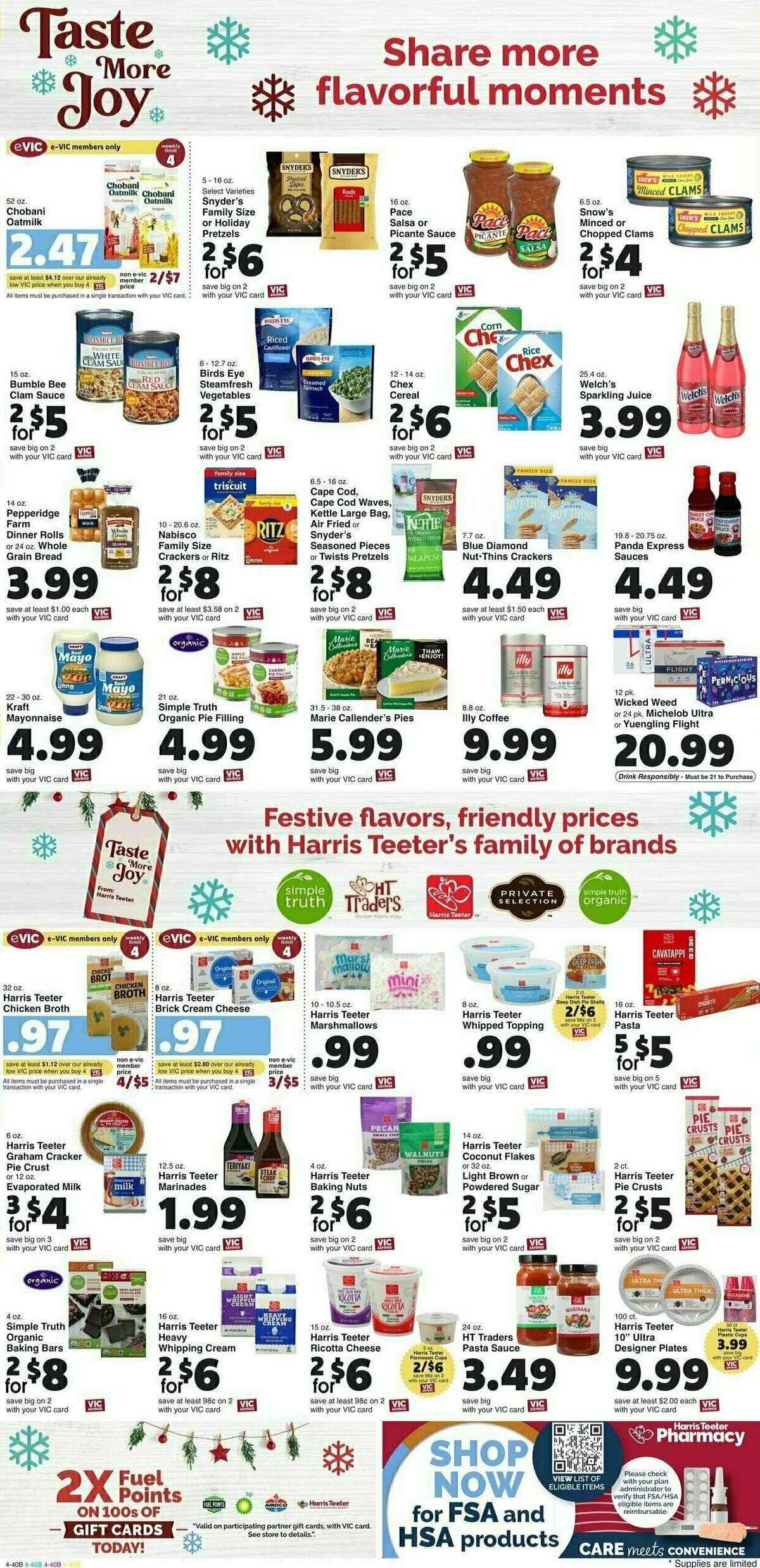 Harris Teeter Weekly Ad from December 4