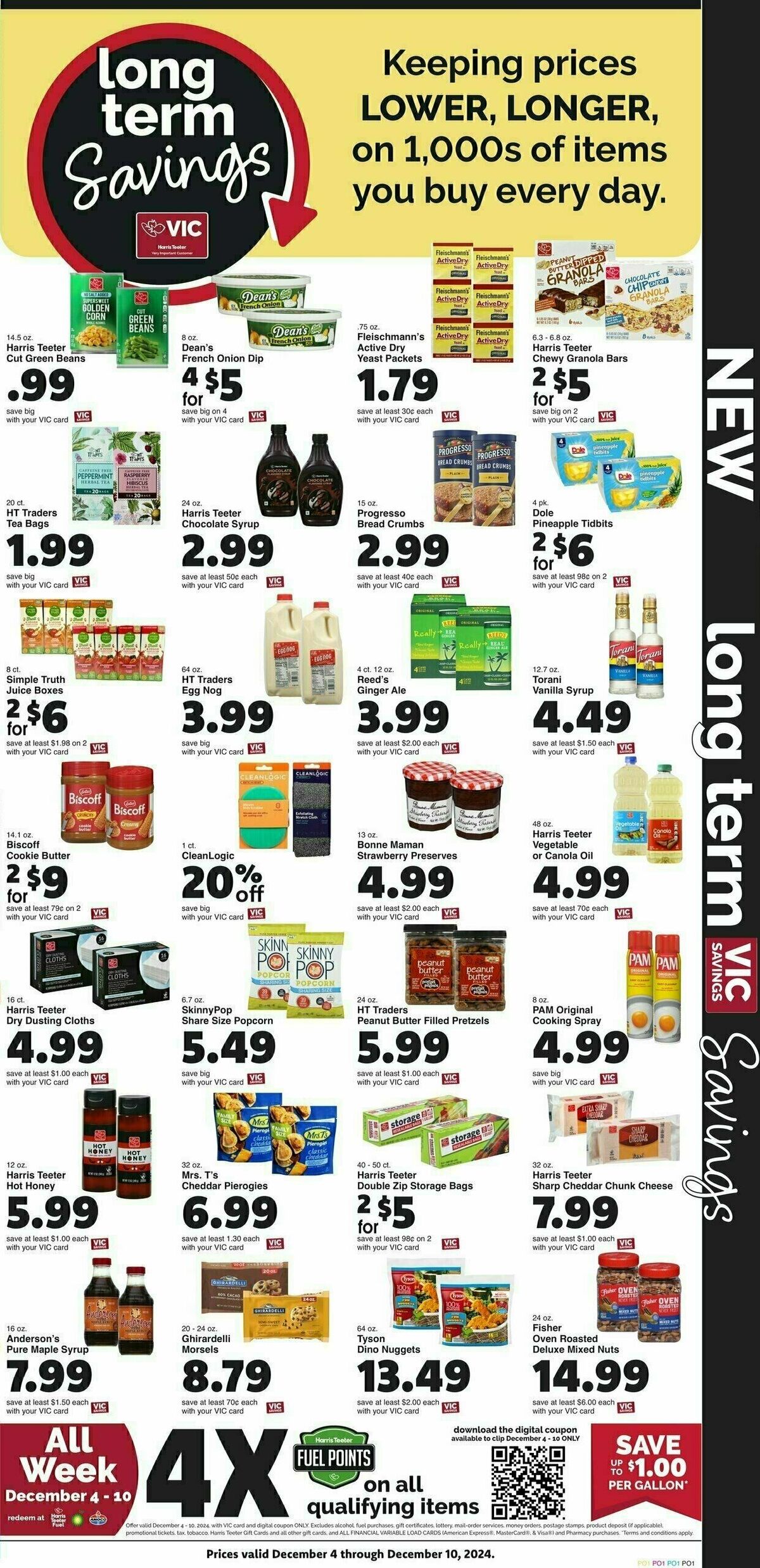 Harris Teeter Weekly Ad from December 4