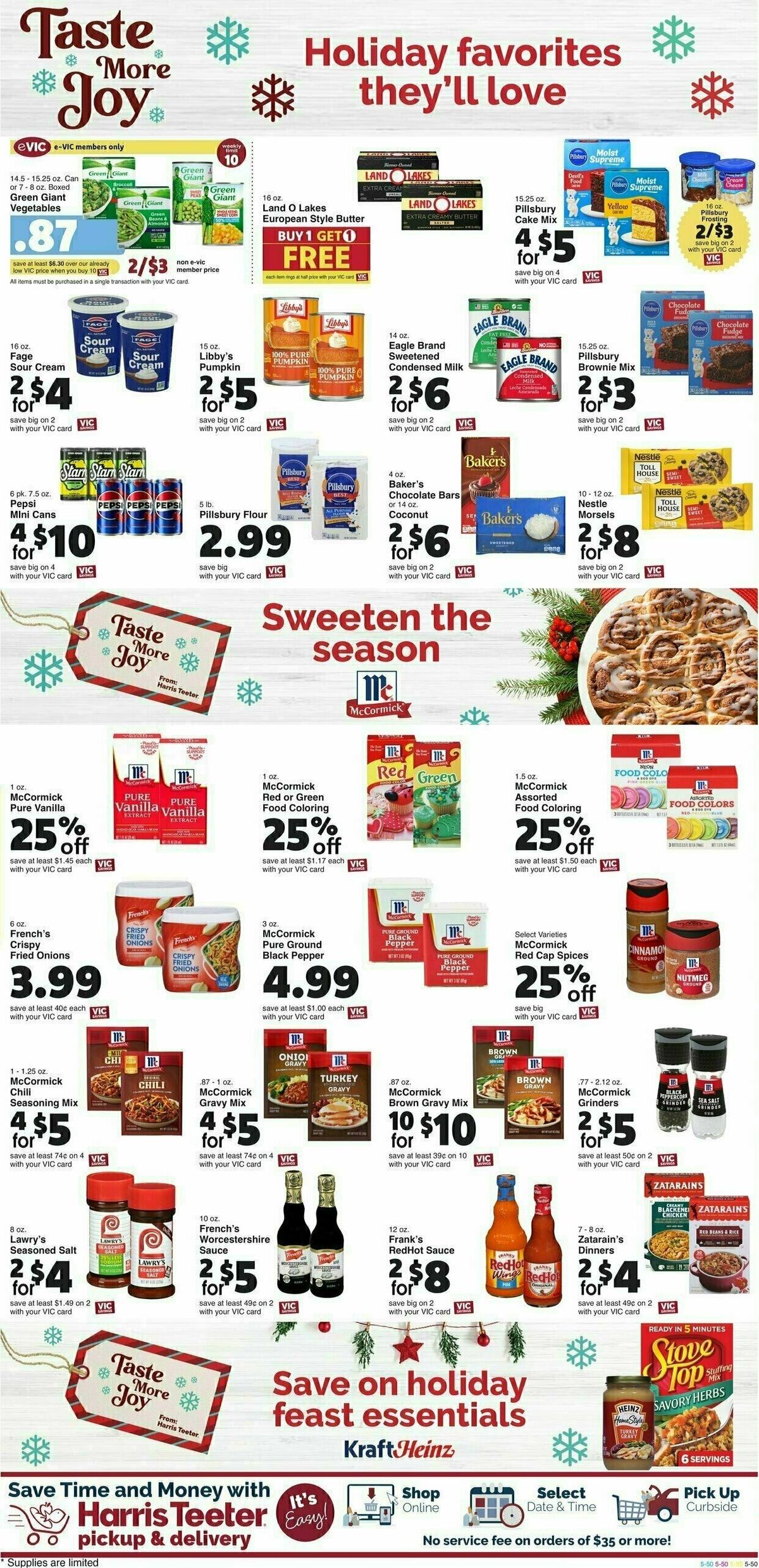 Harris Teeter Weekly Ad from December 4