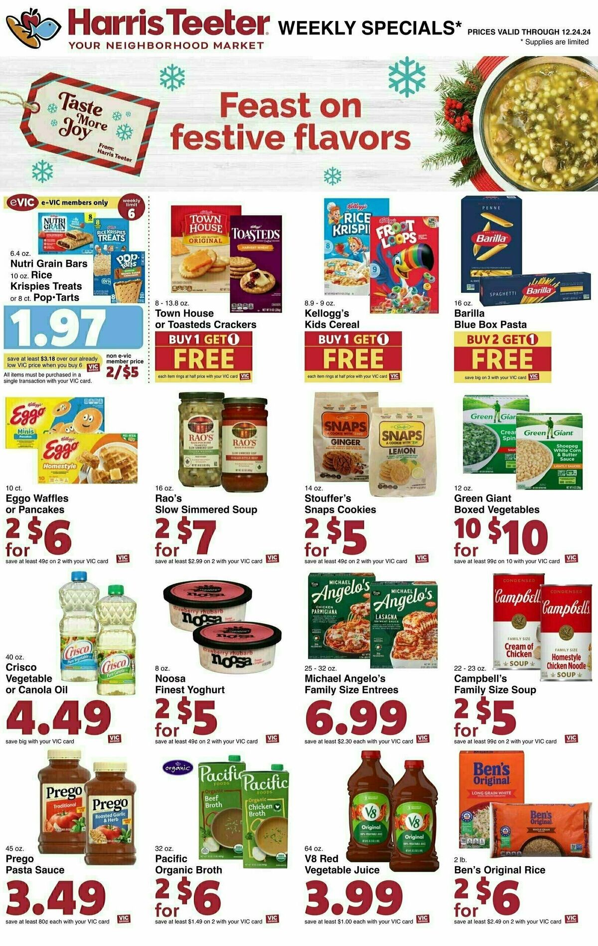 Harris Teeter Weekly Ad from December 18