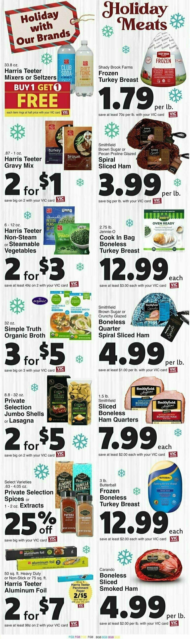 Harris Teeter Weekly Ad from December 18
