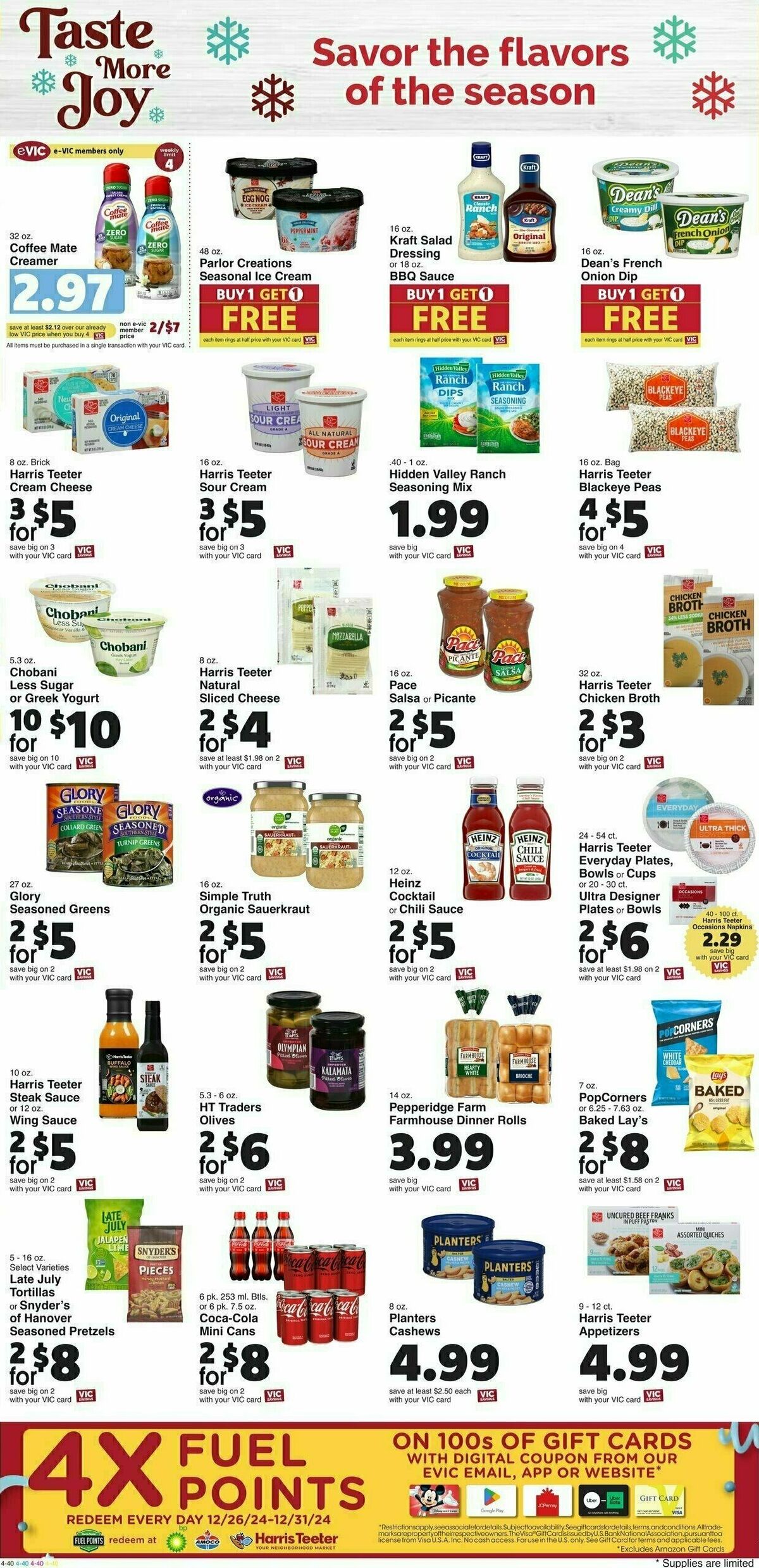 Harris Teeter Weekly Ad from December 26