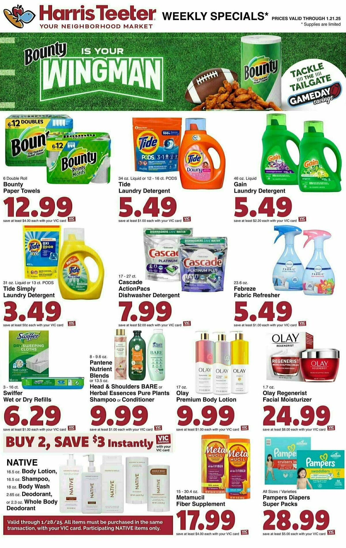 Harris Teeter Weekly Ad from January 15