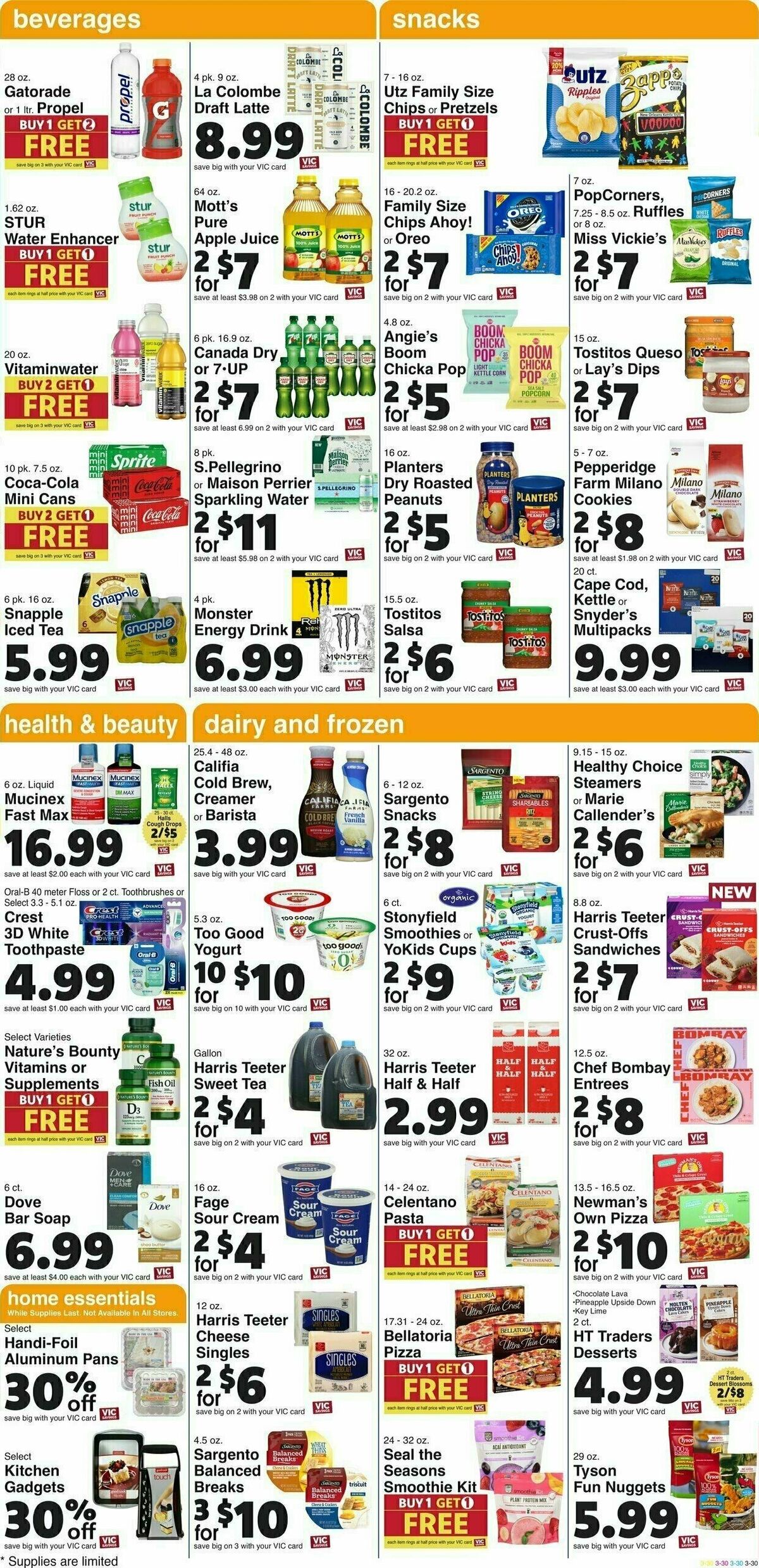Harris Teeter Weekly Ad from January 15