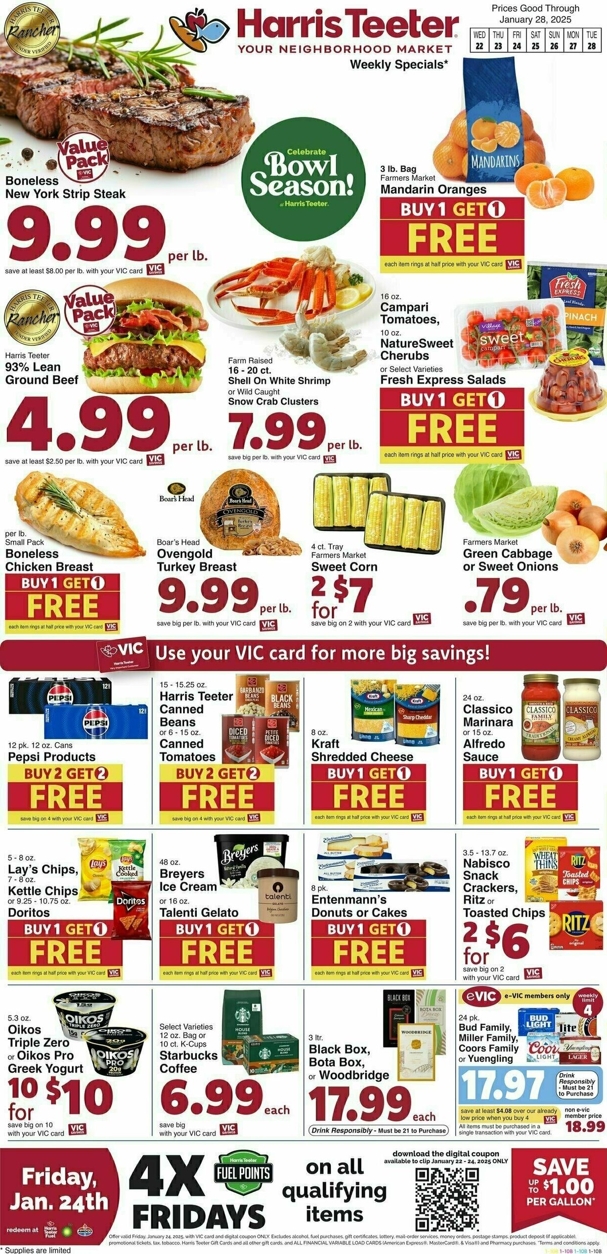 Harris Teeter Weekly Ad from January 22
