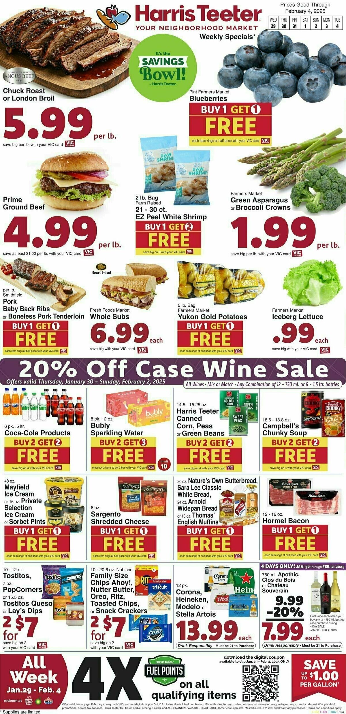 Harris Teeter Weekly Ad from January 29