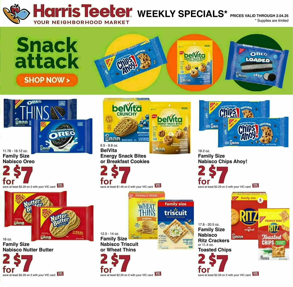 Harris Teeter Weekly Ad from January 29