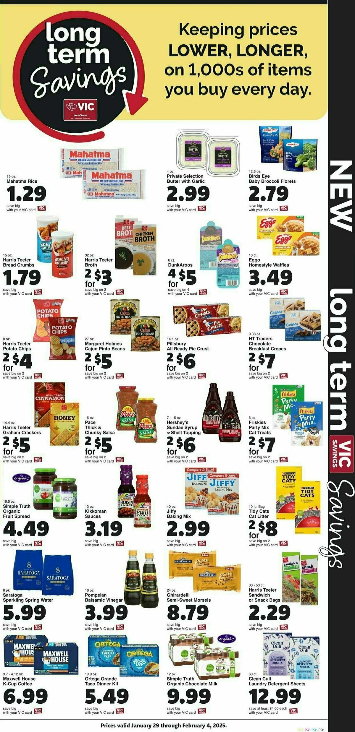 Harris Teeter Weekly Ad from January 29