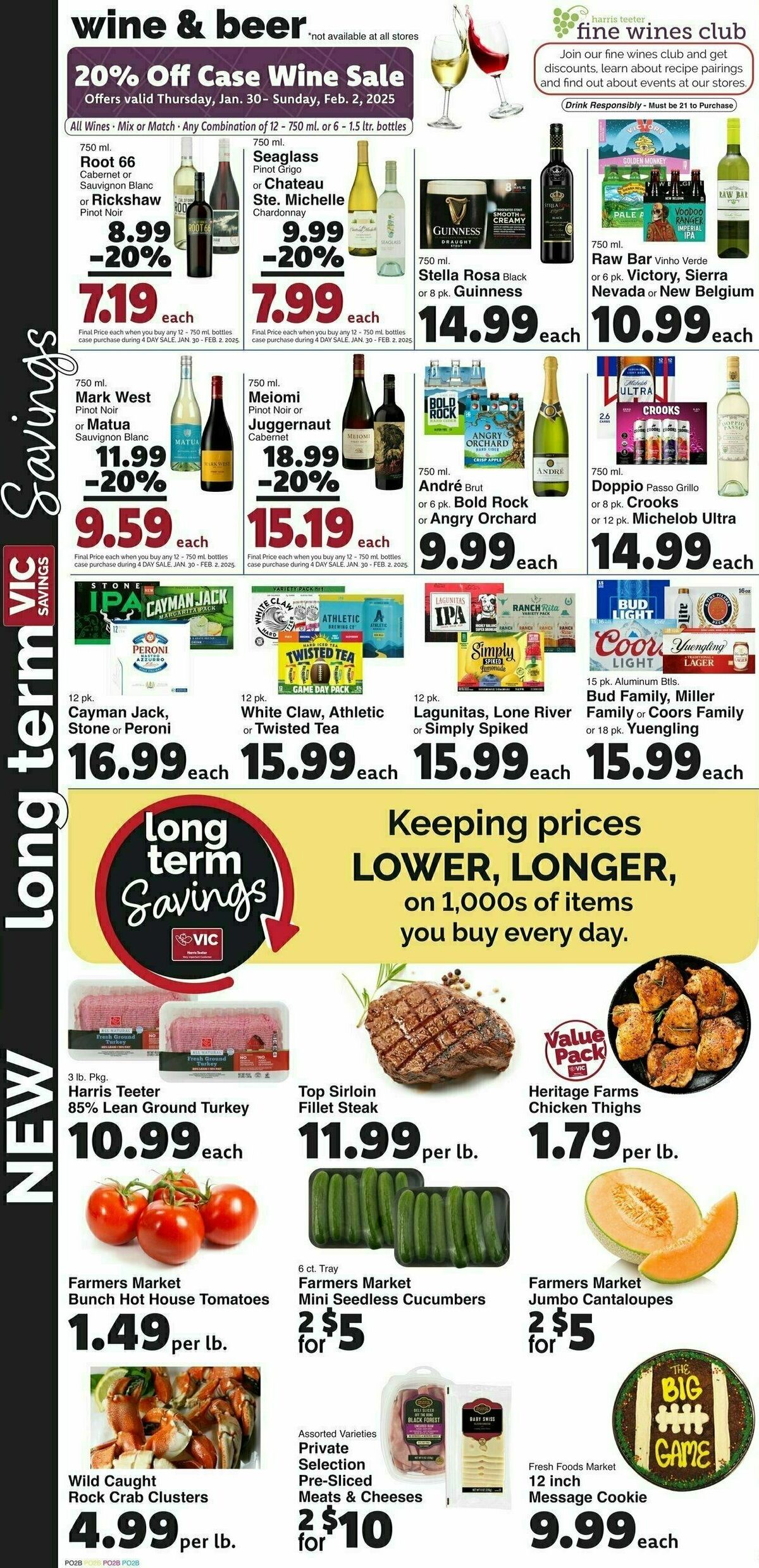 Harris Teeter Weekly Ad from January 29