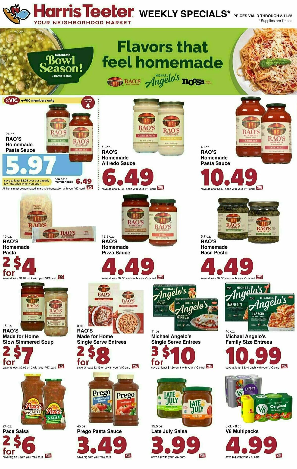 Harris Teeter Weekly Ad from February 5