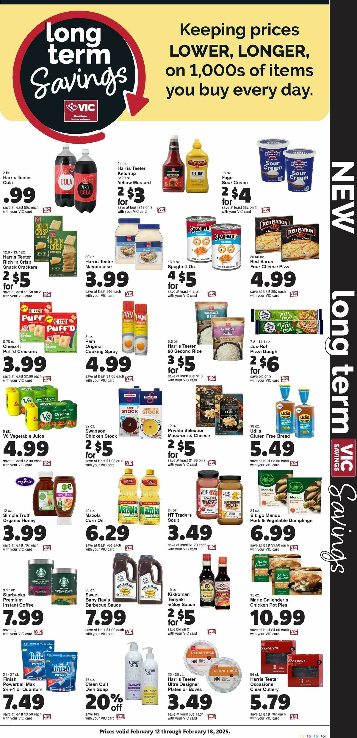 Harris Teeter Weekly Ad from February 12