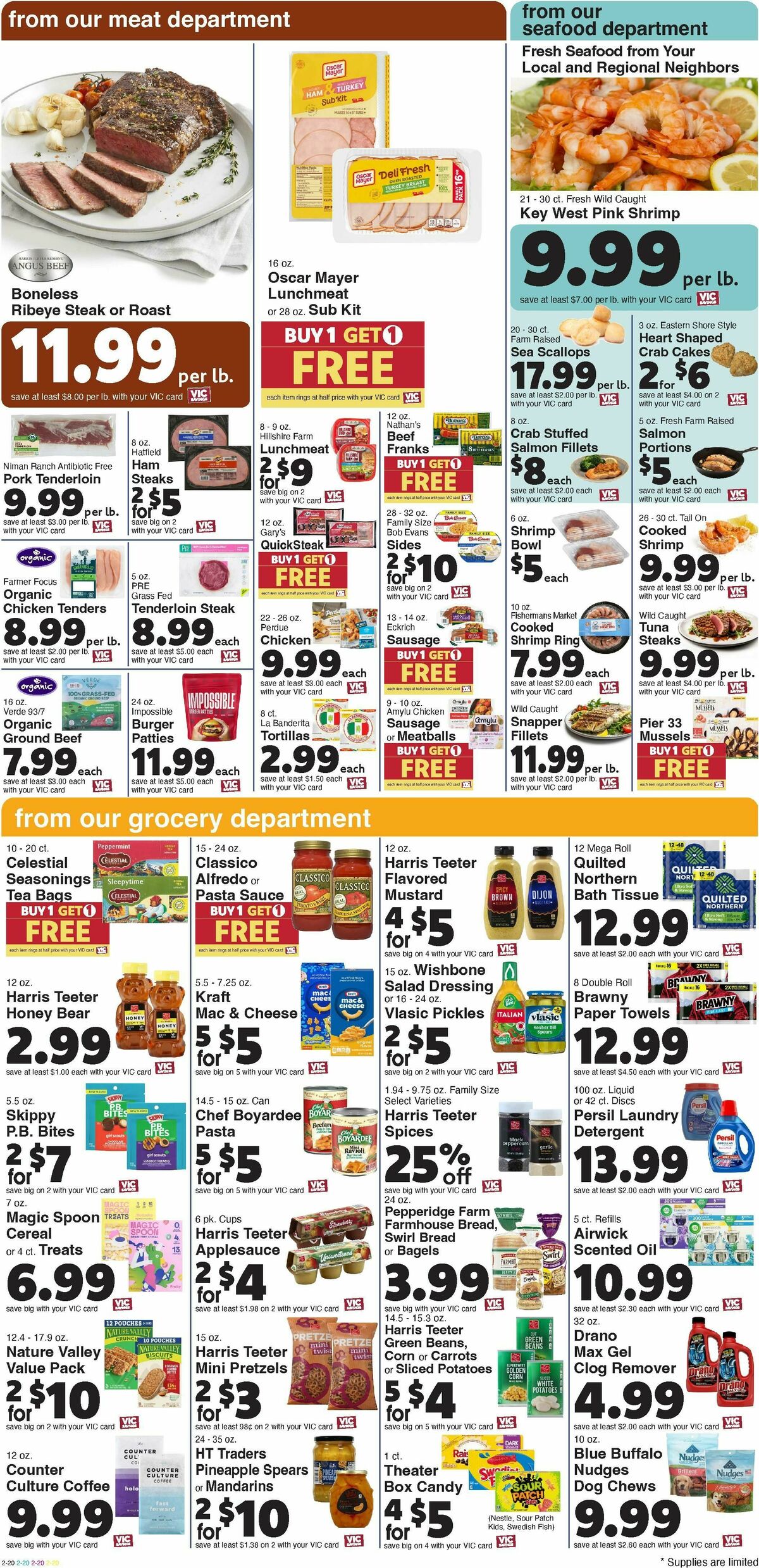 Harris Teeter Weekly Ad from February 12