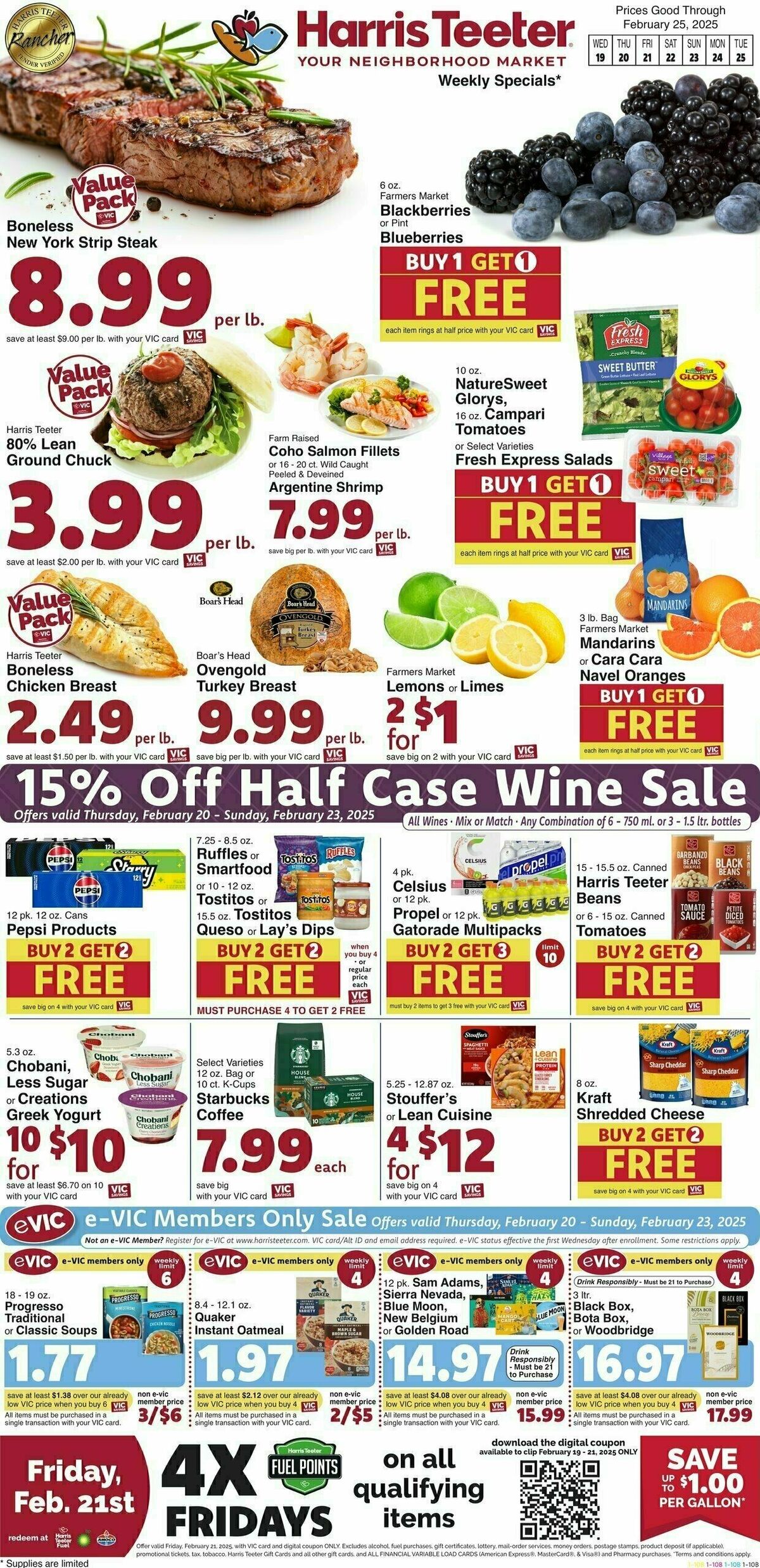 Harris Teeter Weekly Ad from February 19
