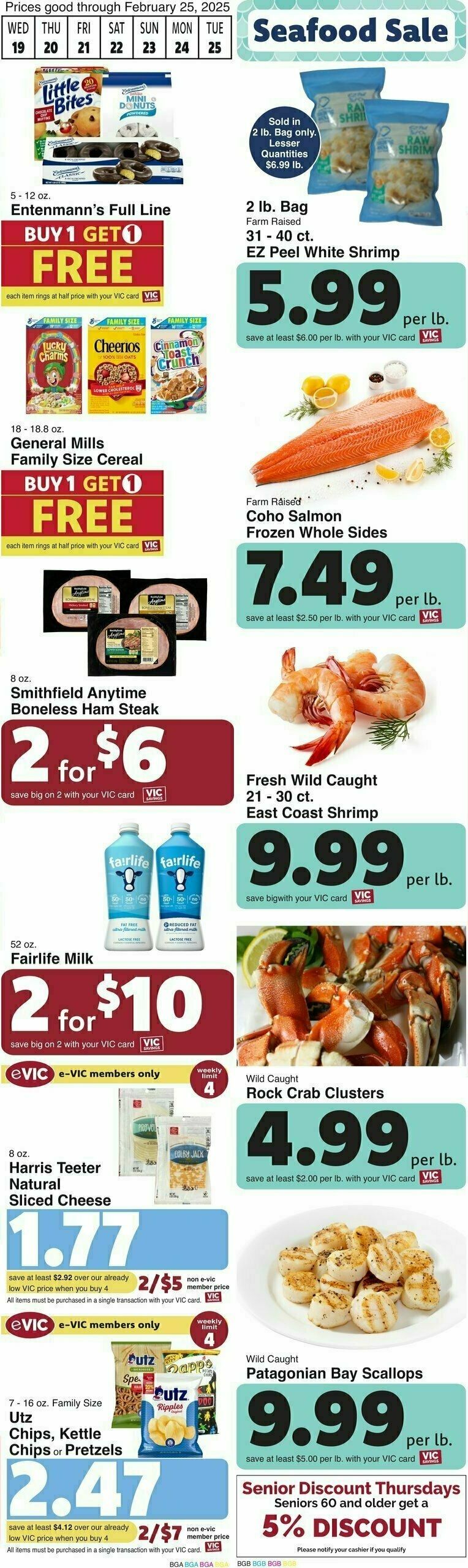 Harris Teeter Weekly Ad from February 19