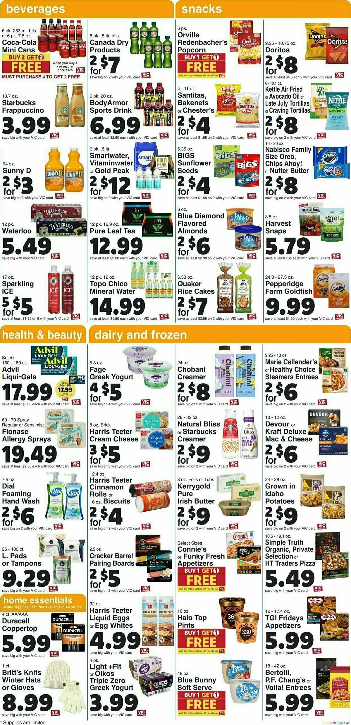 Harris Teeter Weekly Ad from February 19