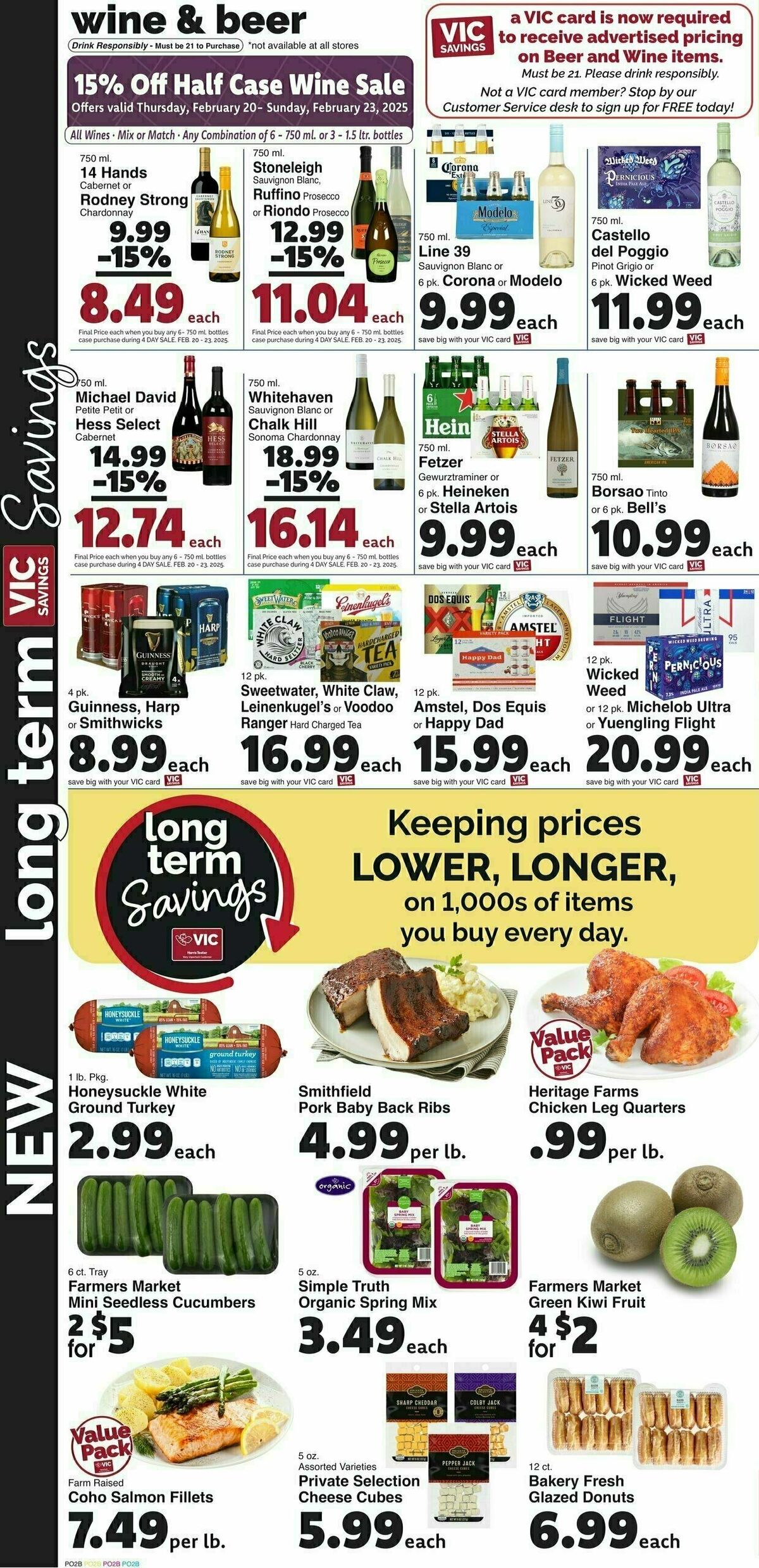 Harris Teeter Weekly Ad from February 19