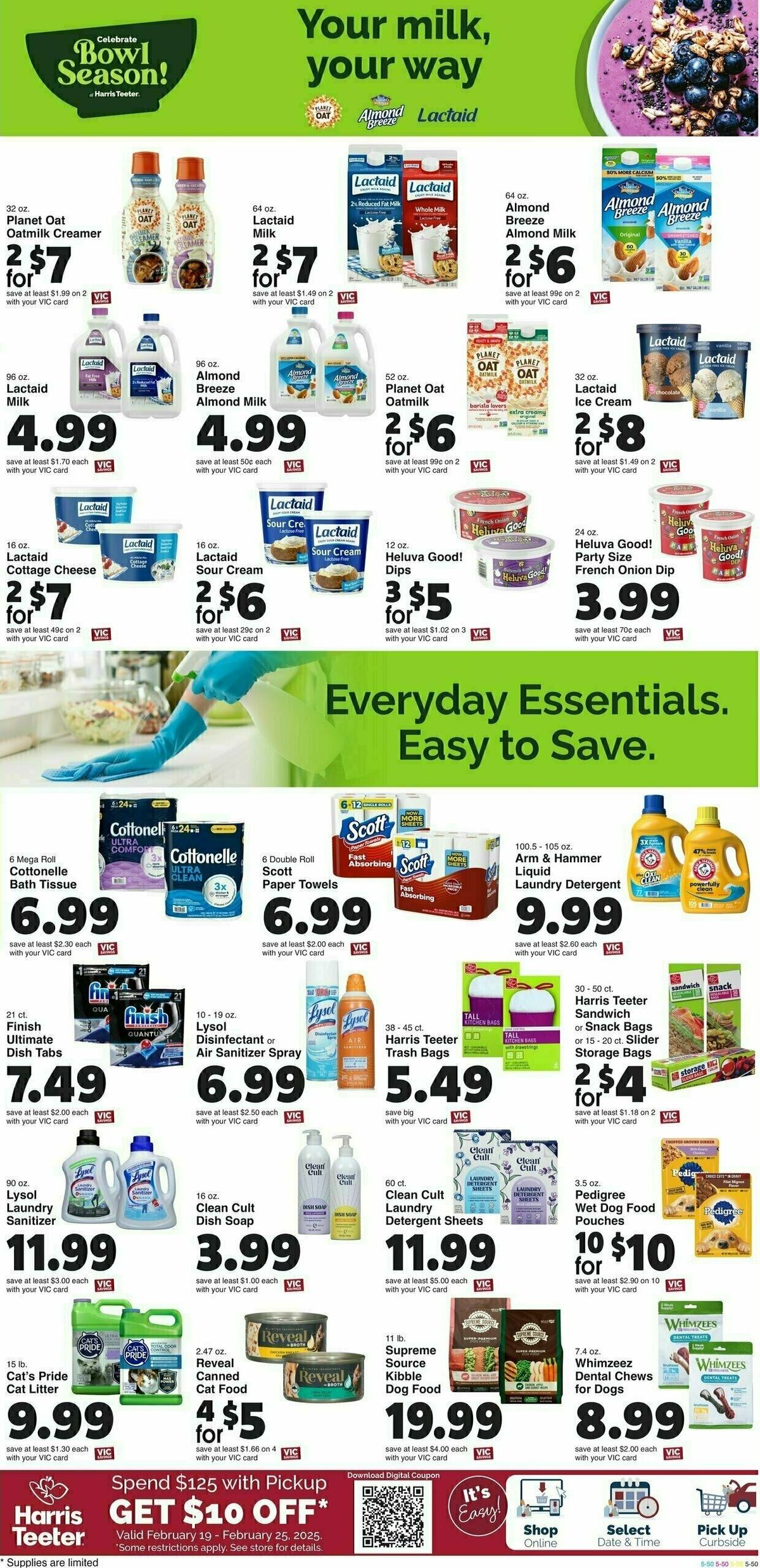 Harris Teeter Weekly Ad from February 19