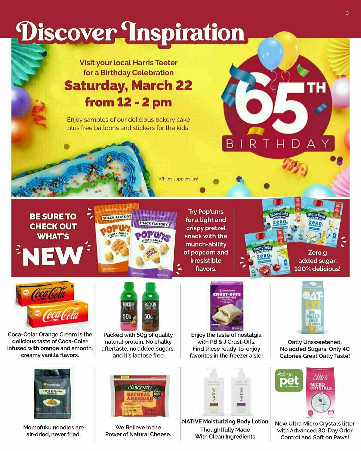 Harris Teeter Weekly Ad from February 26