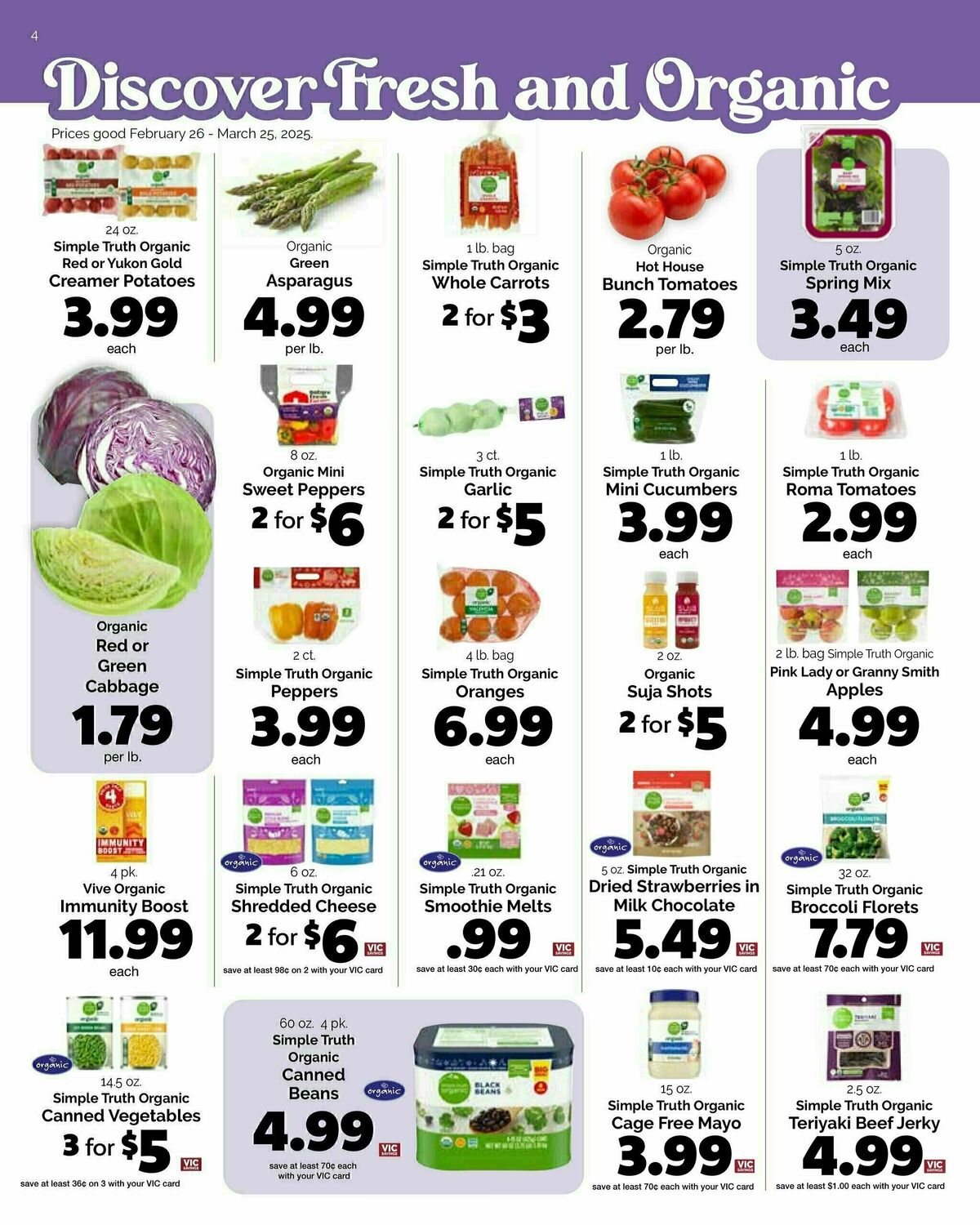 Harris Teeter Weekly Ad from February 26