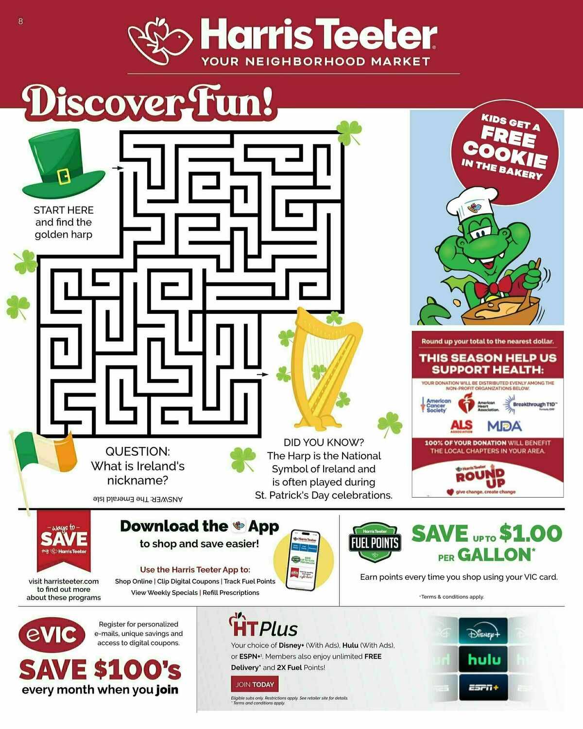 Harris Teeter Weekly Ad from February 26