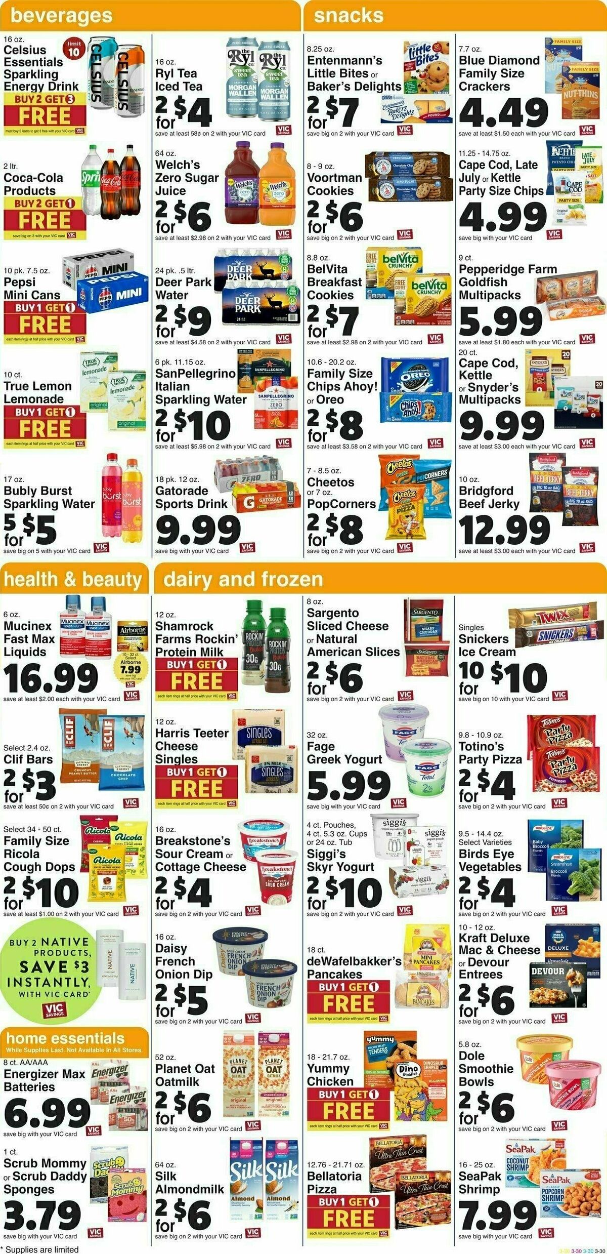 Harris Teeter Weekly Ad from February 26