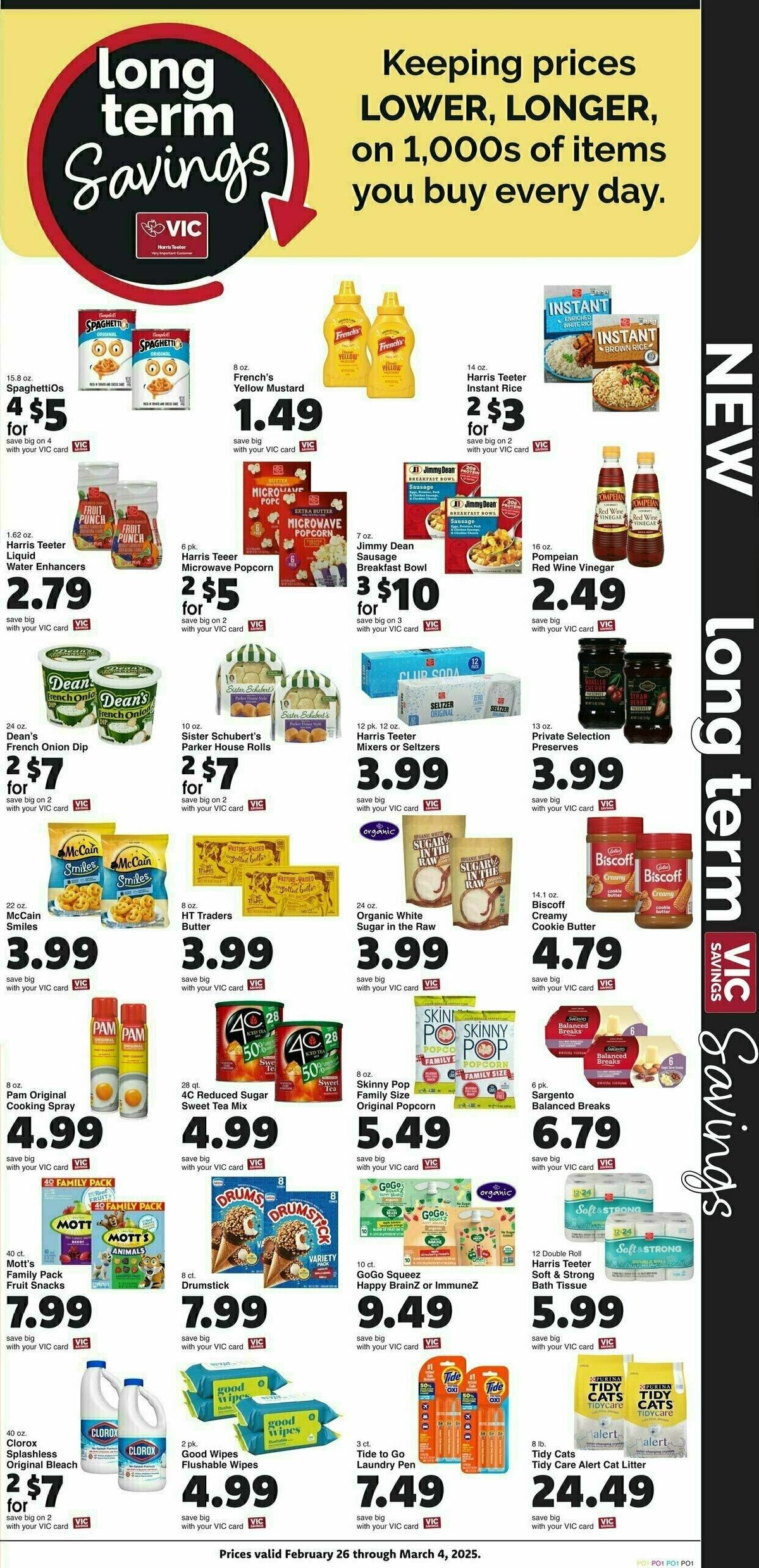 Harris Teeter Weekly Ad from February 26