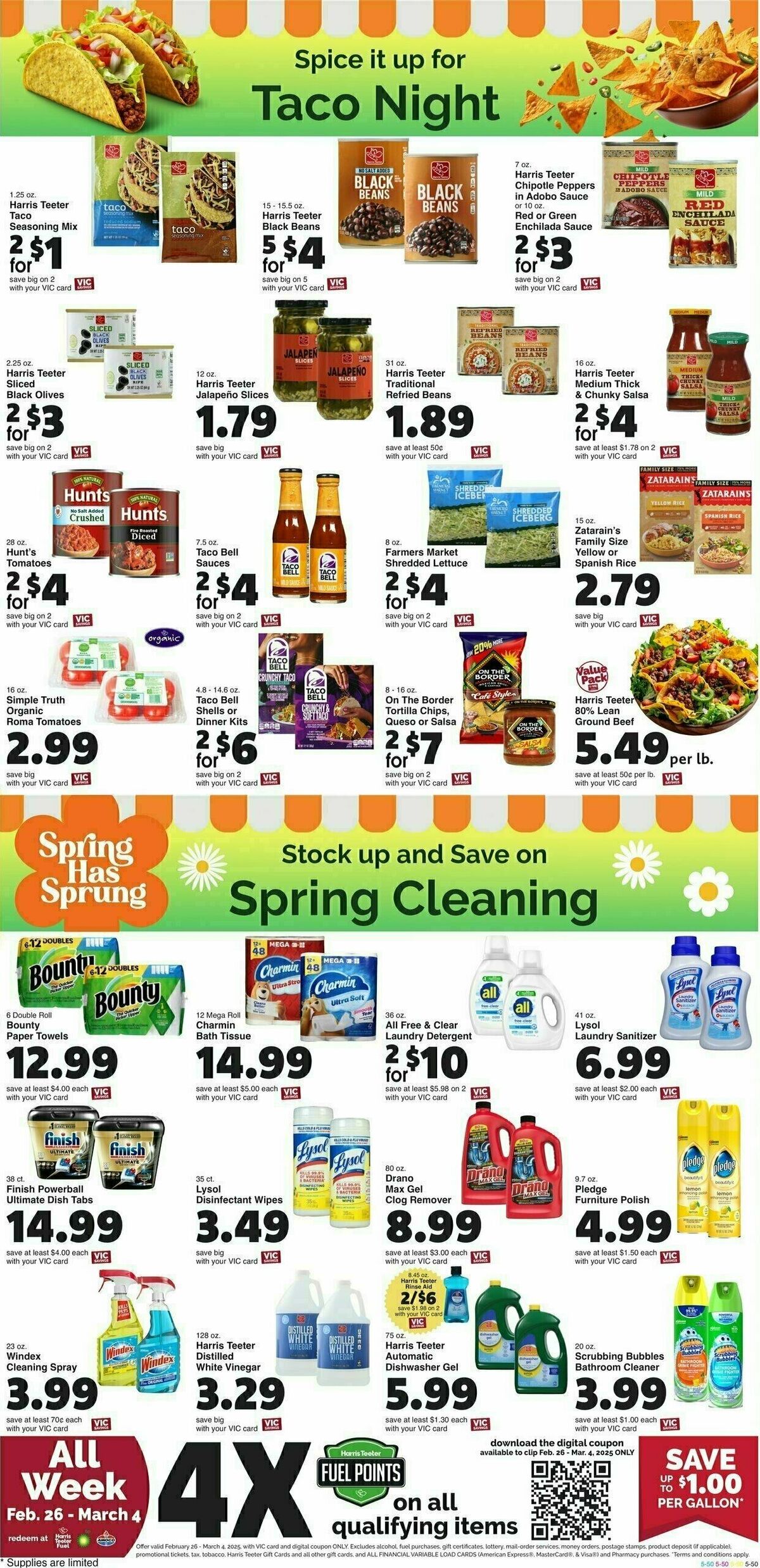 Harris Teeter Weekly Ad from February 26