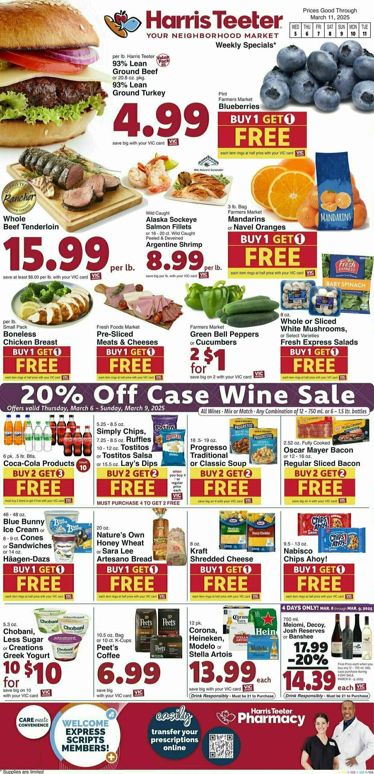 Harris Teeter Weekly Ad from March 5