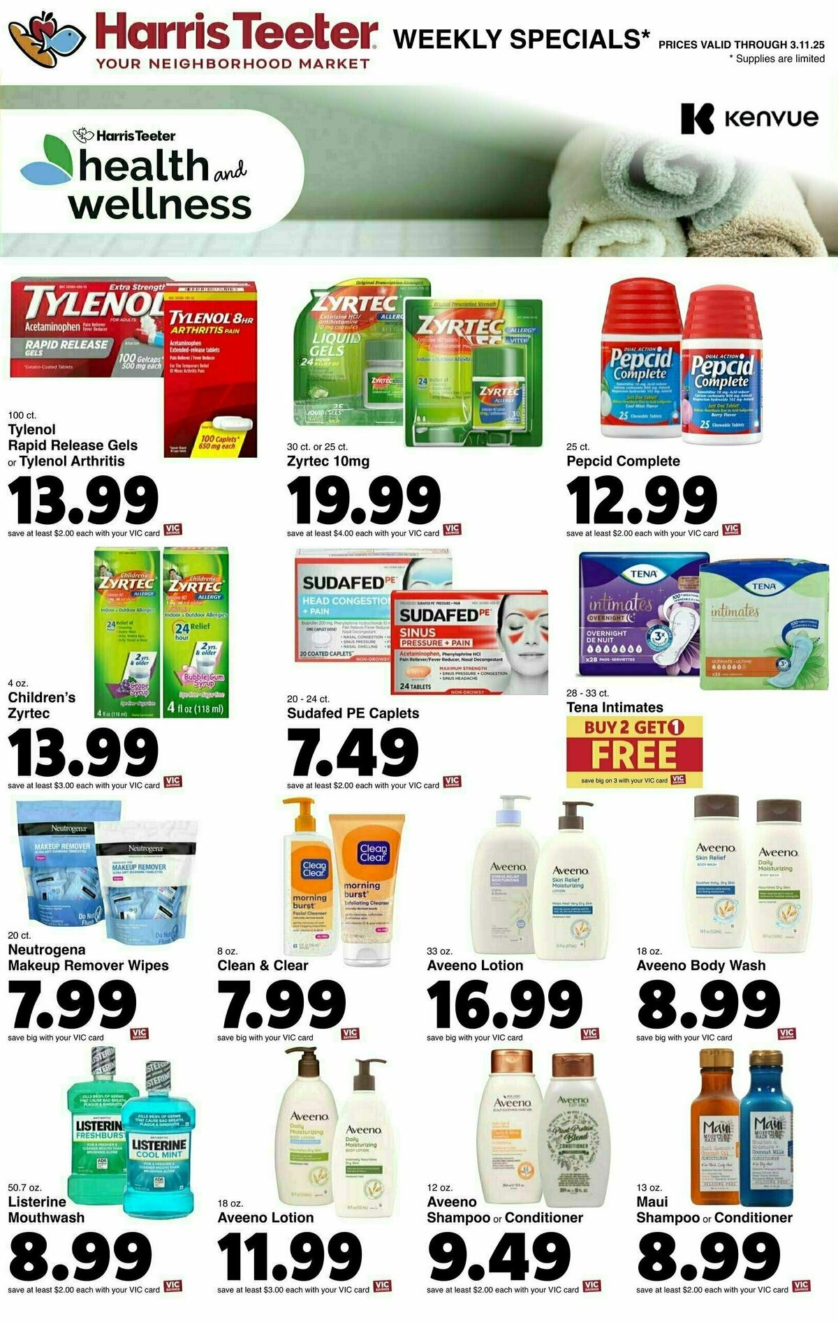 Harris Teeter Weekly Ad from March 5