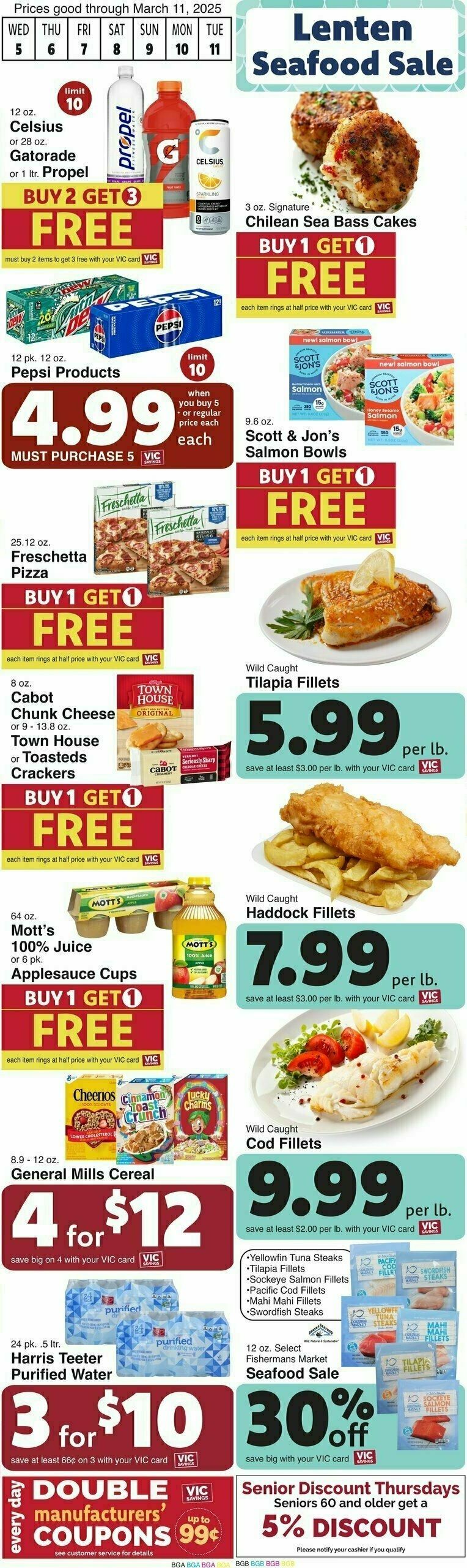 Harris Teeter Weekly Ad from March 5