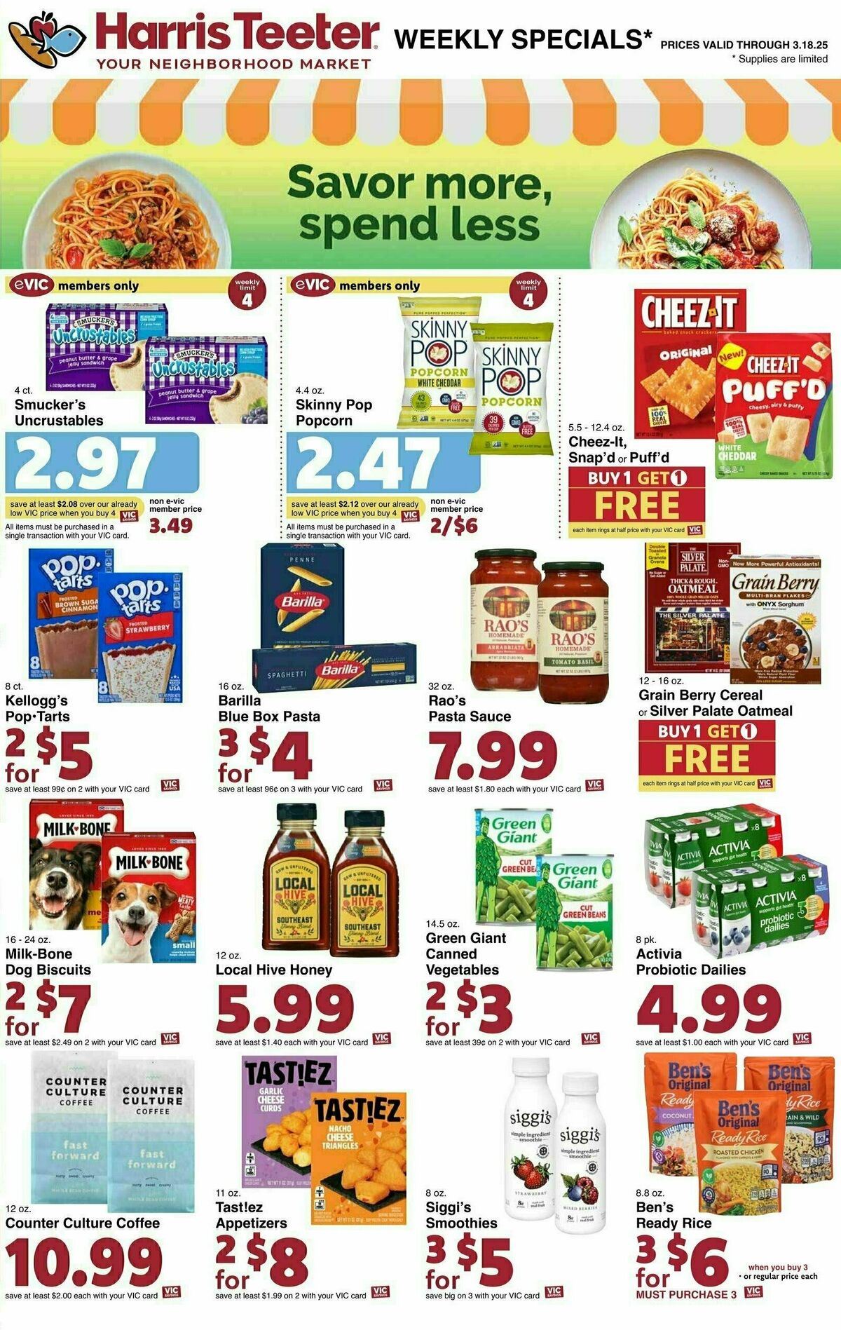 Harris Teeter Weekly Ad from March 12