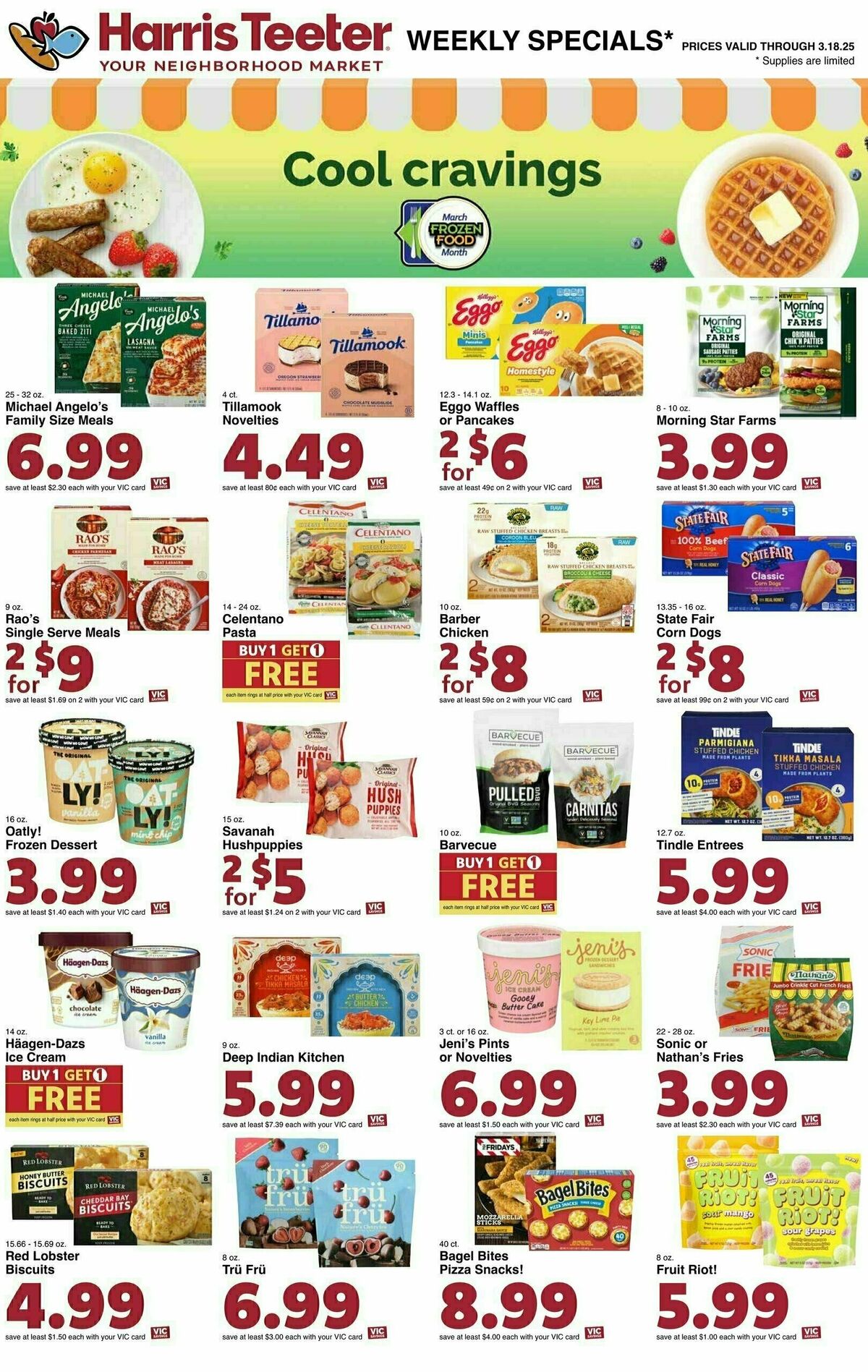 Harris Teeter Weekly Ad from March 12