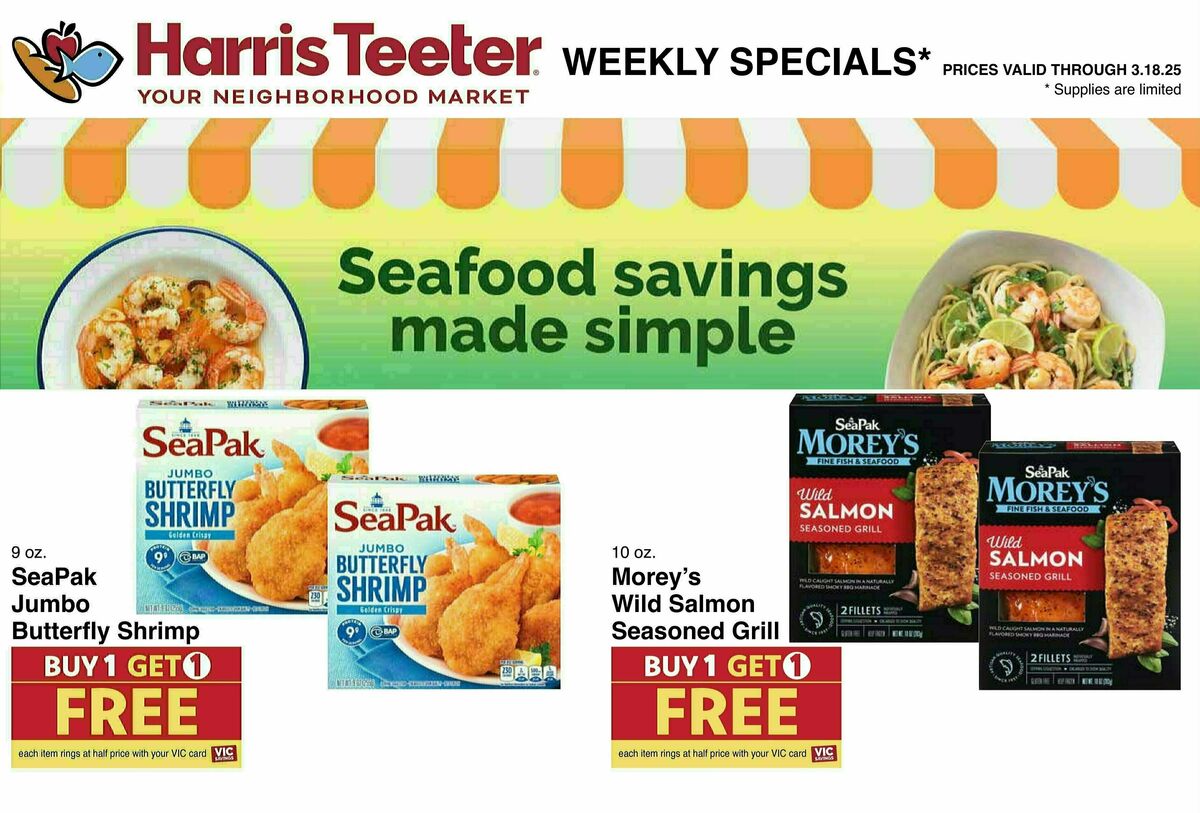 Harris Teeter Weekly Ad from March 12