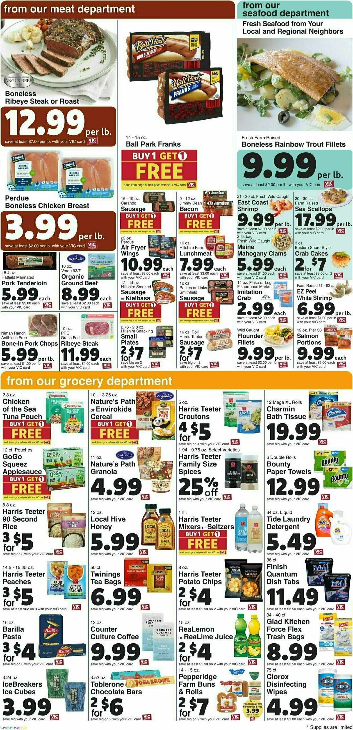 Harris Teeter Weekly Ad from March 12