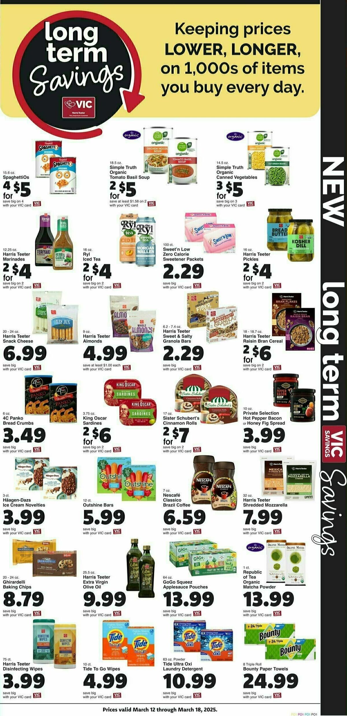 Harris Teeter Weekly Ad from March 12