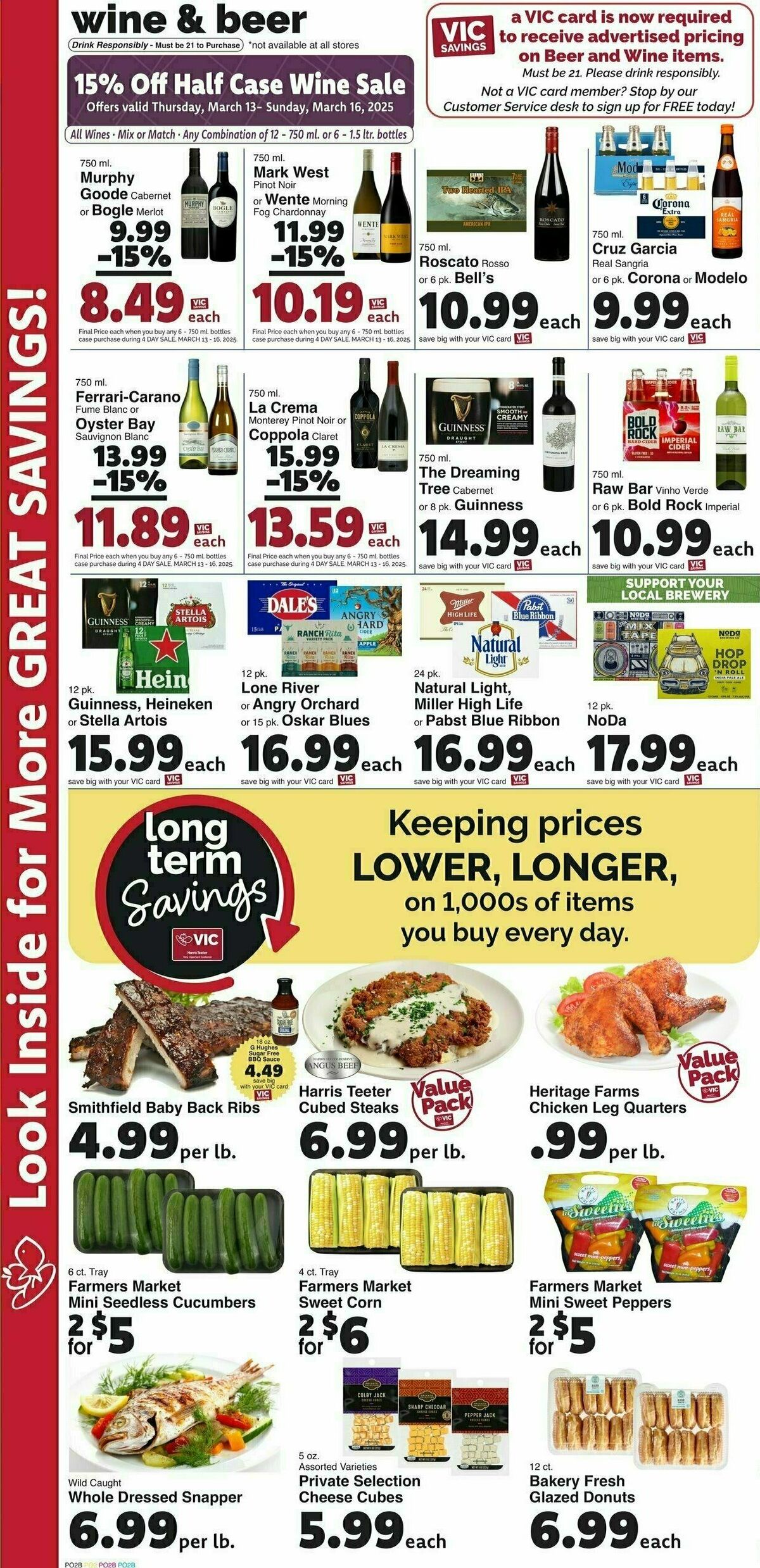 Harris Teeter Weekly Ad from March 12