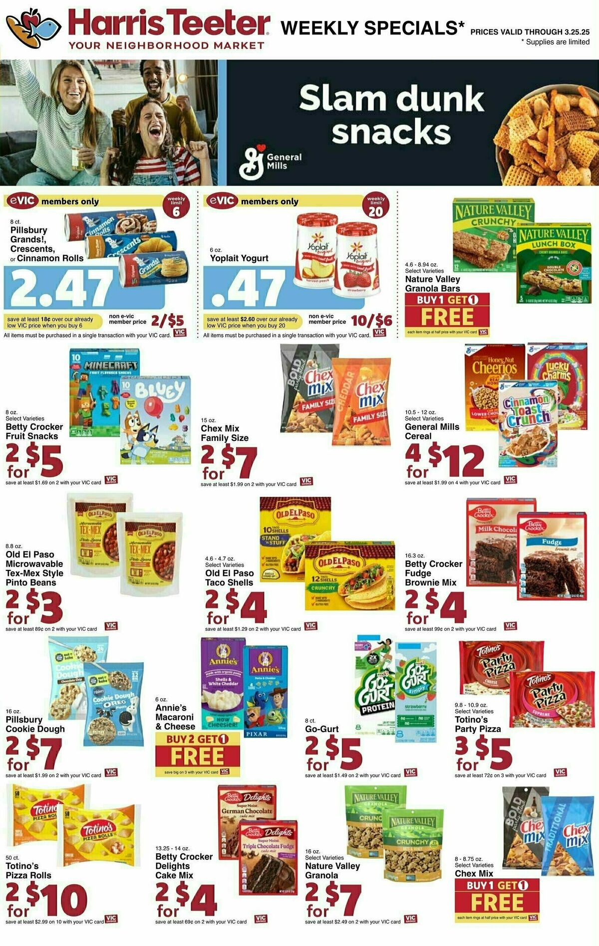 Harris Teeter Weekly Ad from March 19