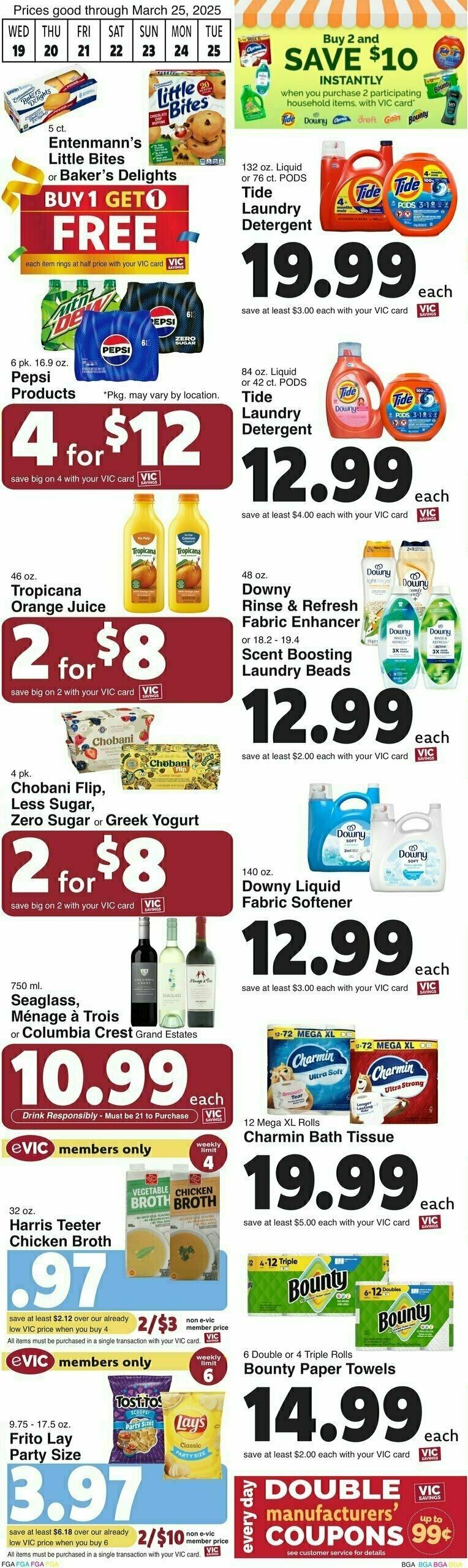 Harris Teeter Weekly Ad from March 19